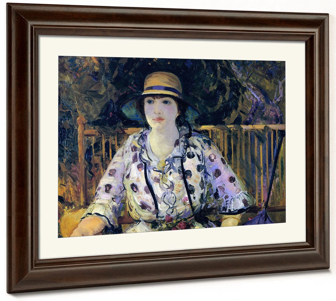 Emma In An Orchard 1916 By George Bellows - Image 5