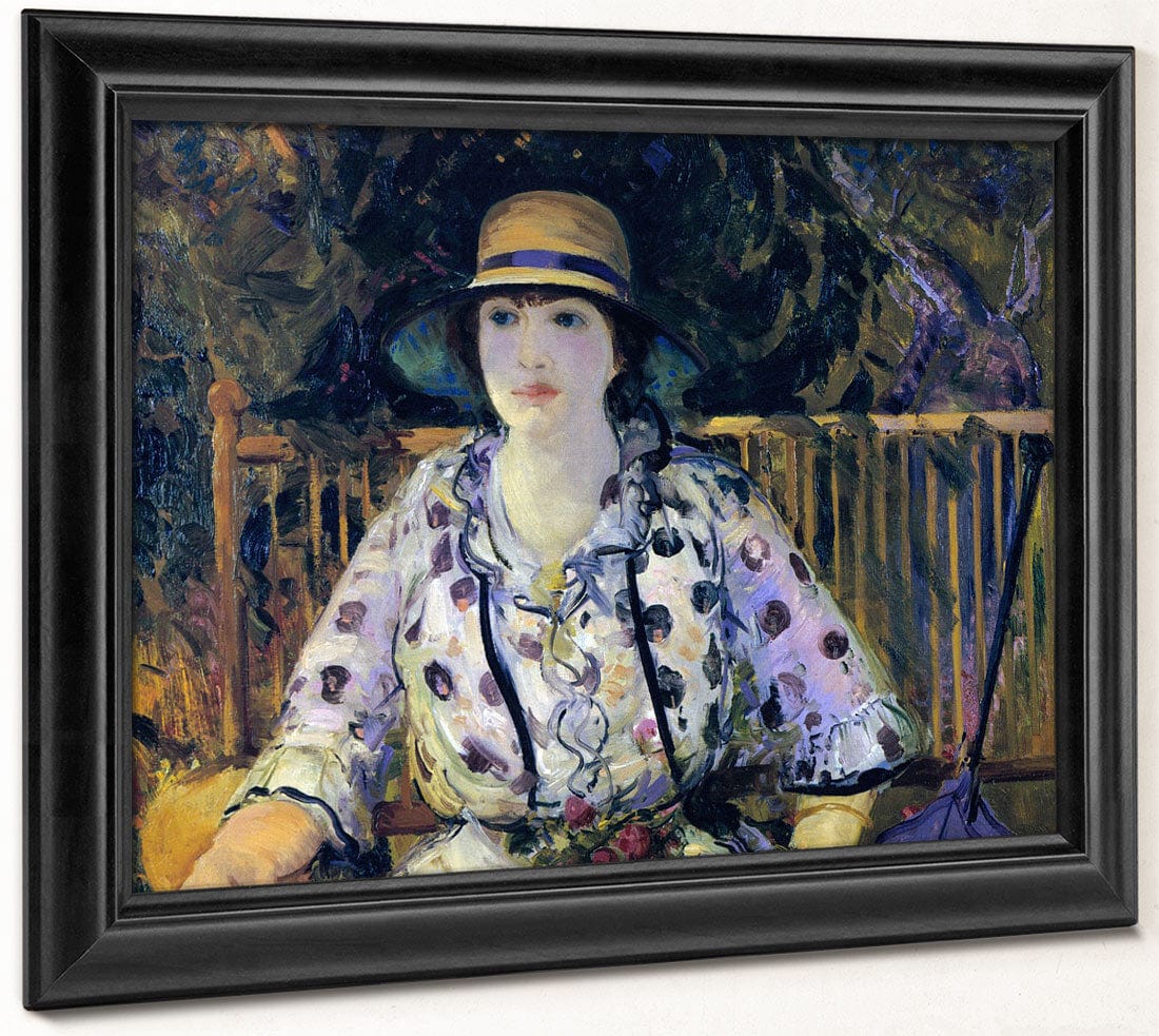 Emma In An Orchard 1916 By George Bellows - Image 8