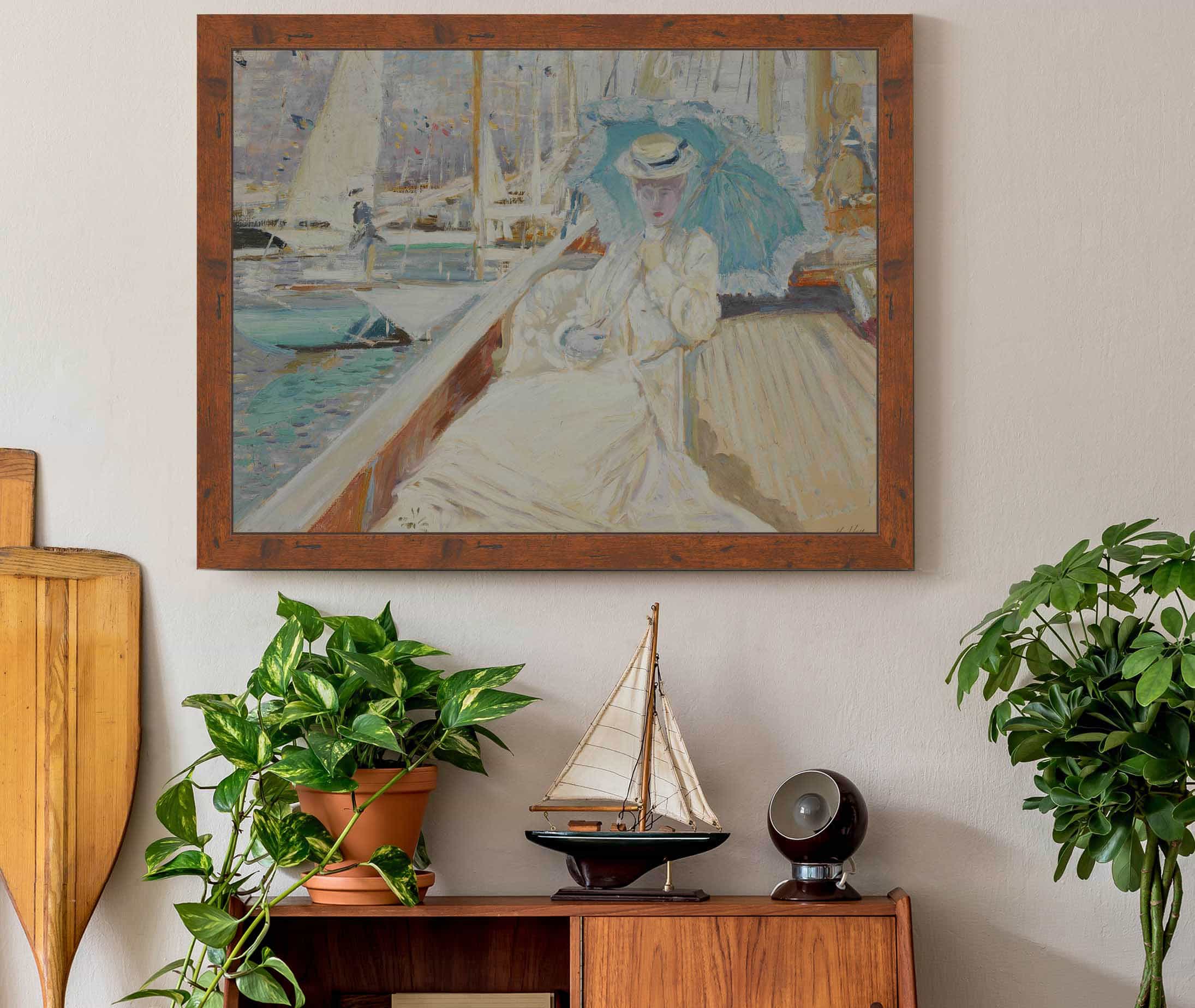 En Bateau by Paul Cesar Helleu - Image 3