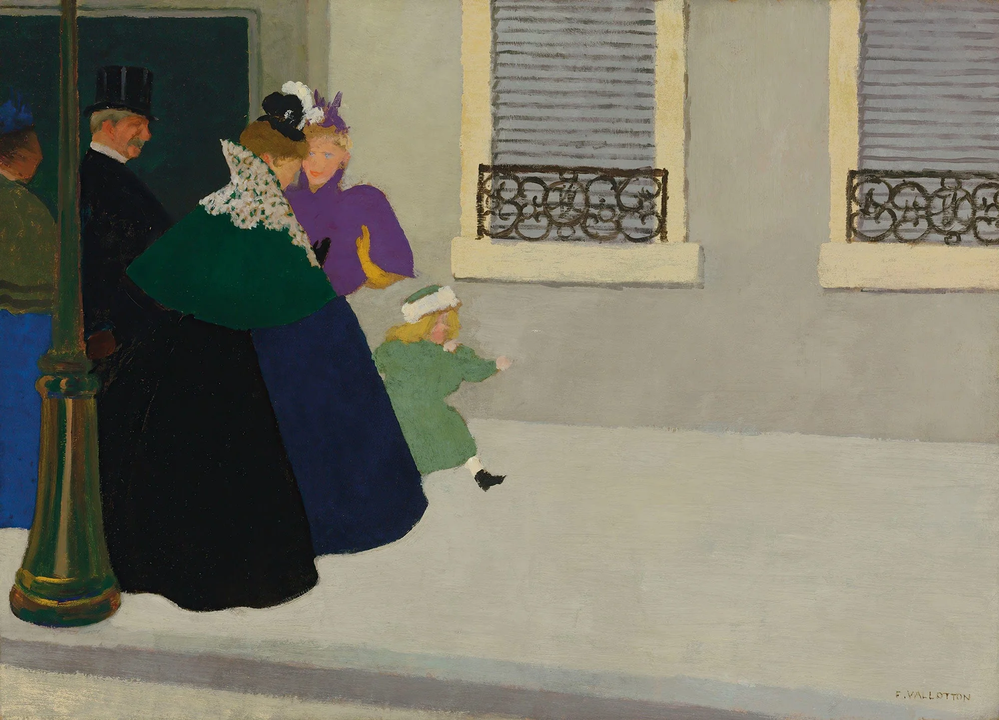 En Promenade by Felix Vallotton - Image 2