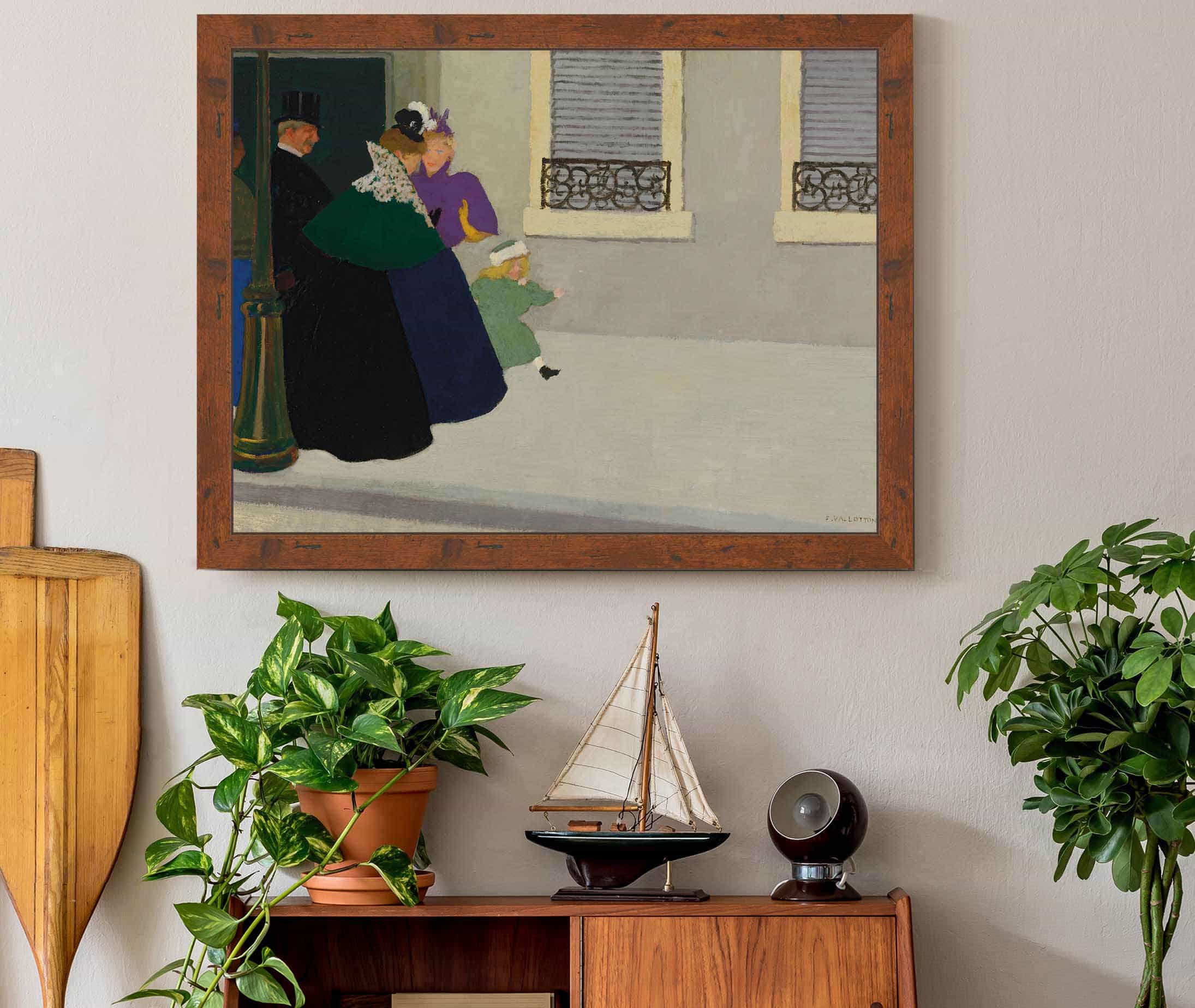 En Promenade by Felix Vallotton - Image 3