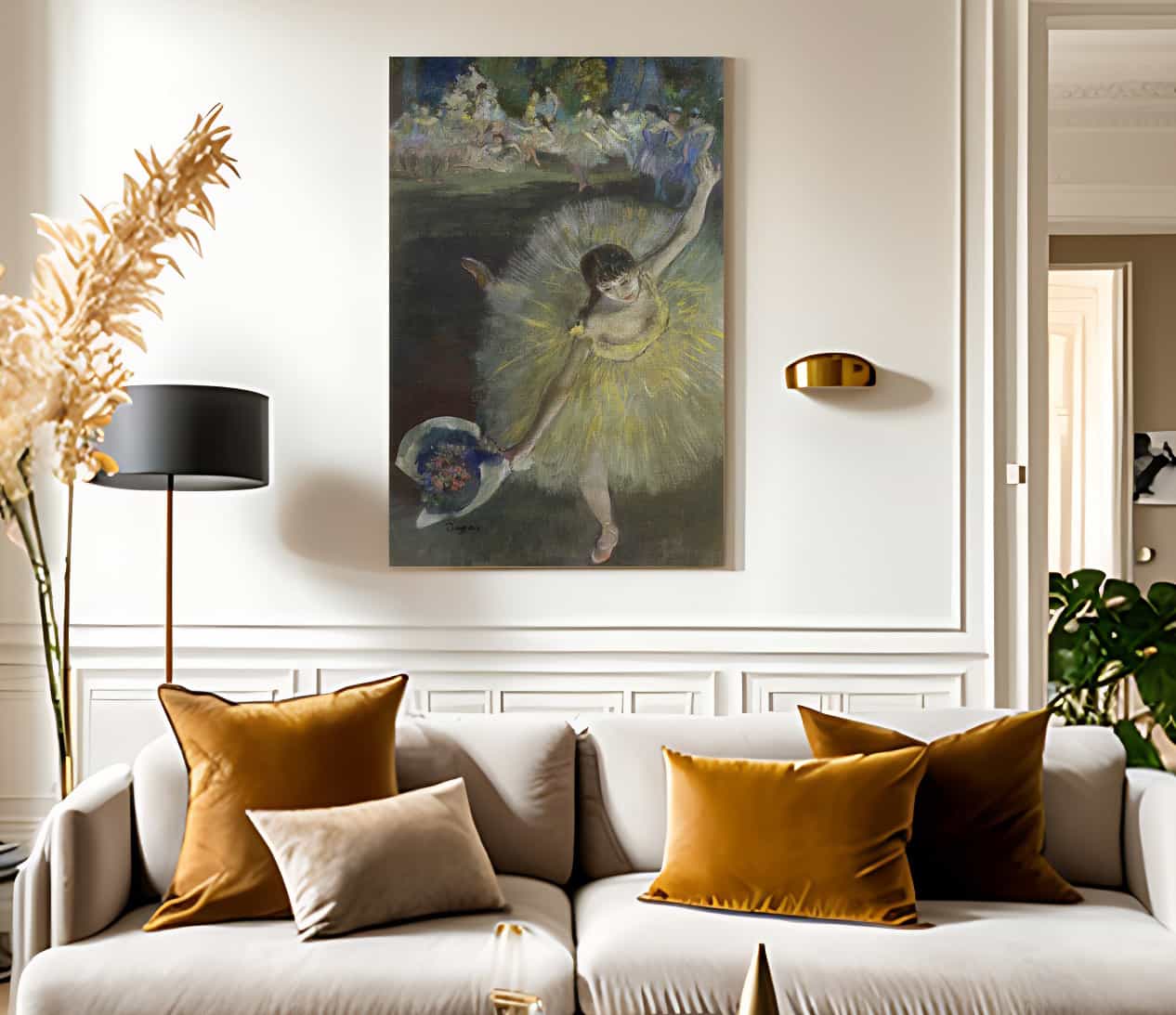 End Of An Arabesque By Edgar Degas - Image 2