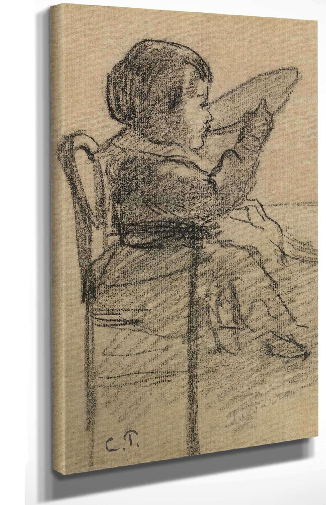 Enfant by Camille Pissarro - Image 4
