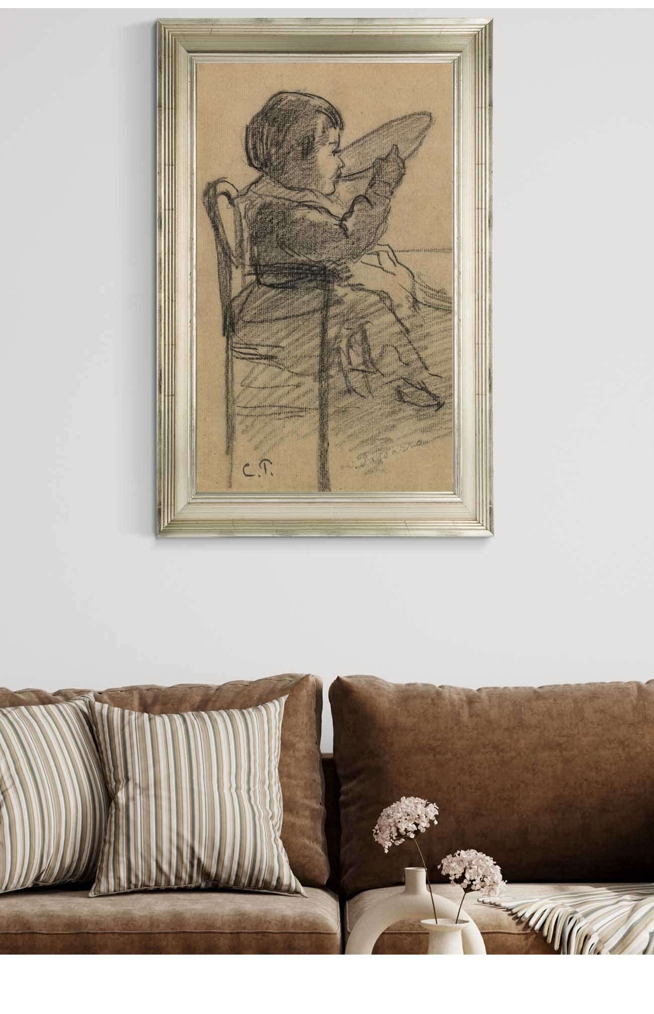 Enfant by Camille Pissarro - Image 5
