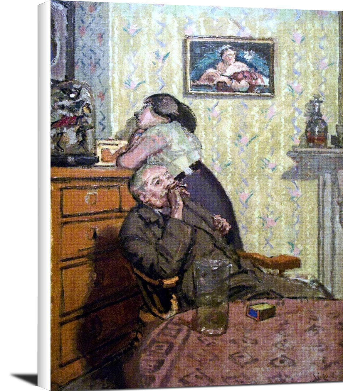 Ennui Painting Walter Richard Sickert Canvas Art