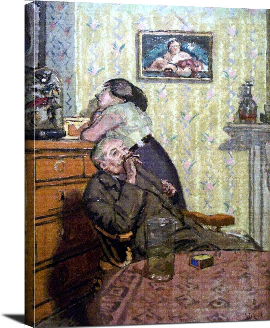 Ennui Painting Walter Richard Sickert Canvas Art - Image 3