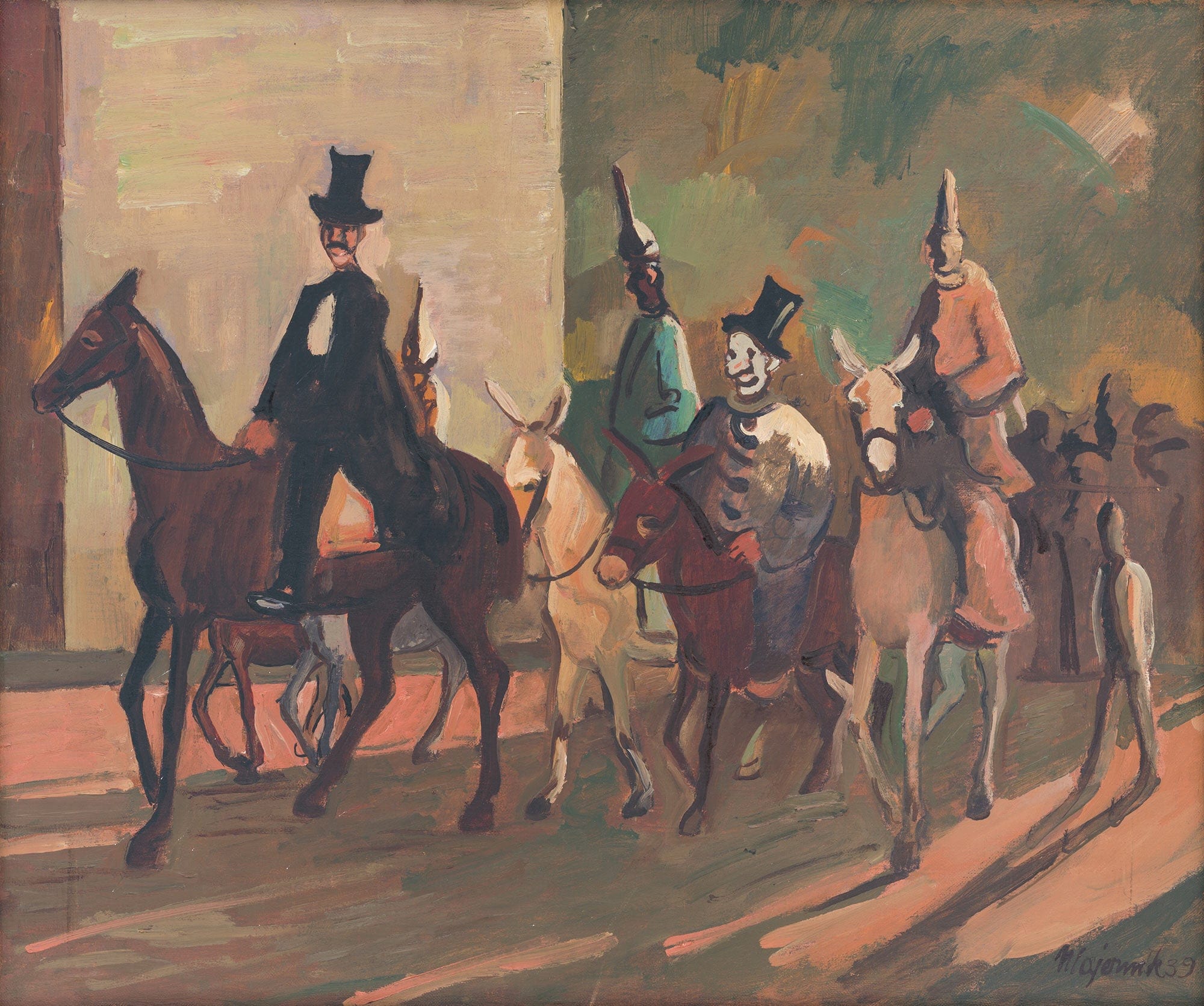 Entering The Ring by Cyprian Majernik