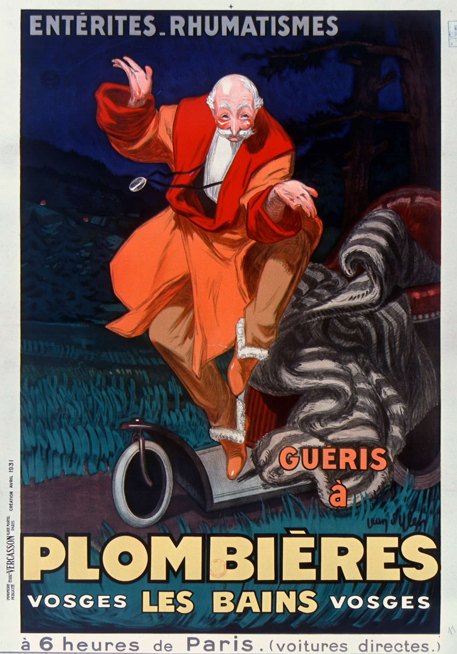 Enterites Rhumatismes Gueris A Plombieres Les Bains Vosges by Jean Dylen - Image 2