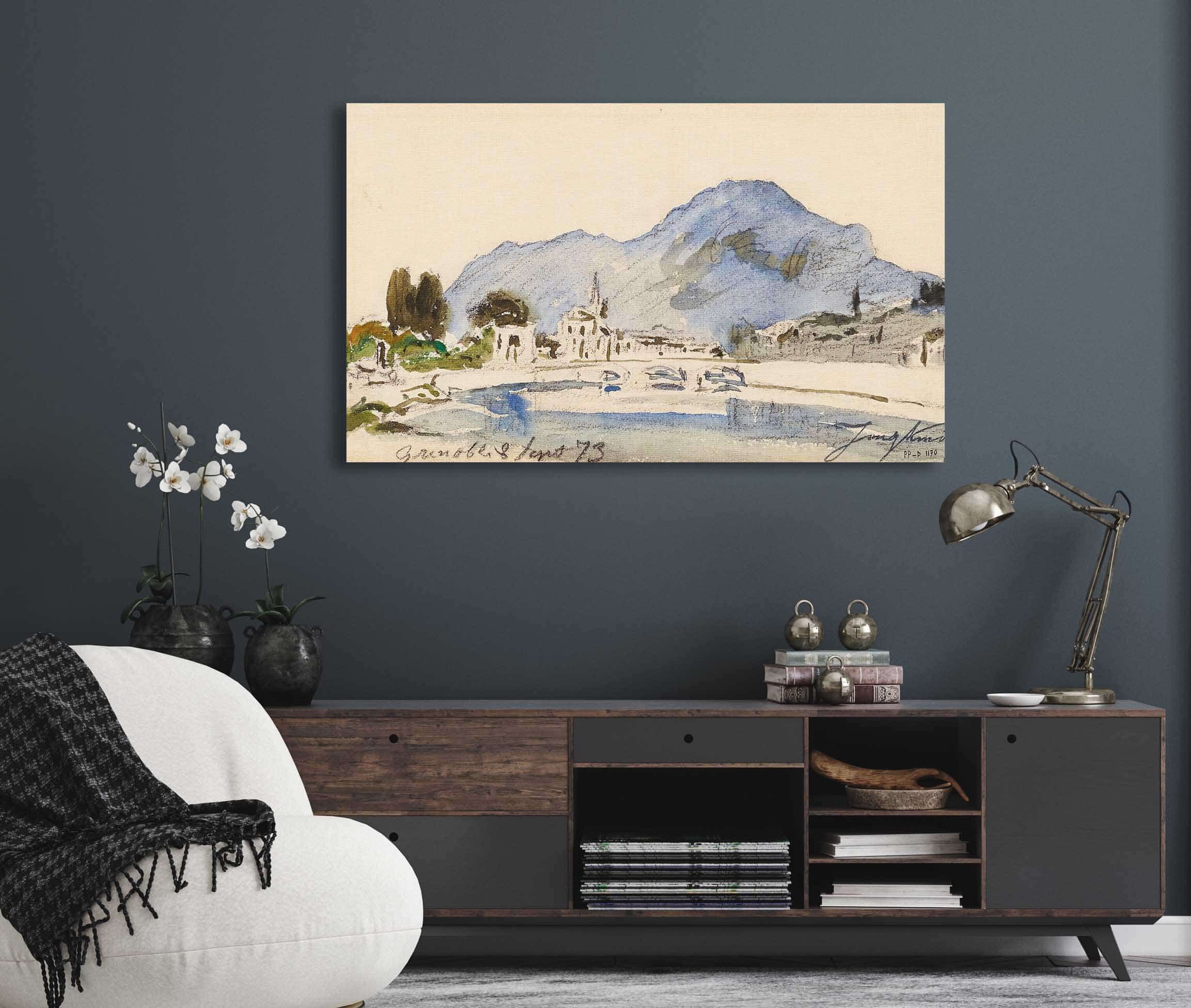 Environs De Grenoble by Johan Barthold Jongkind - Image 5