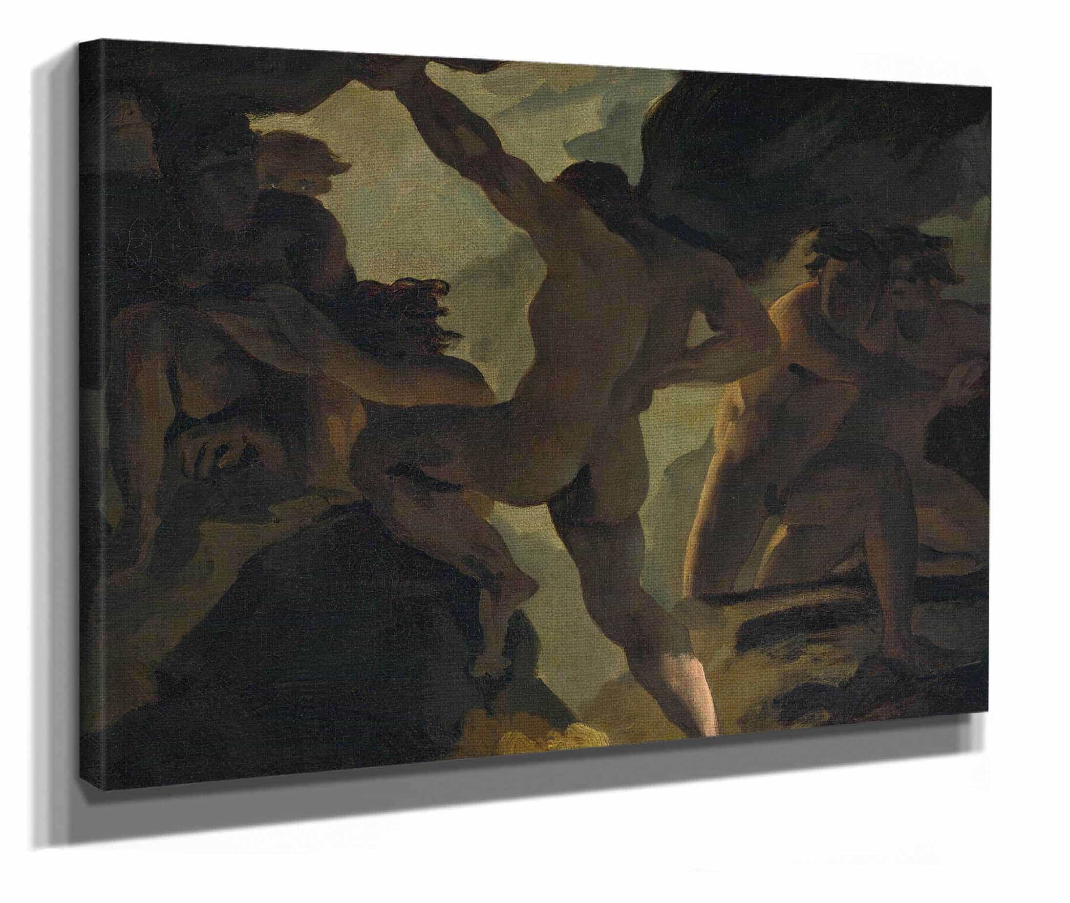 Episode De La Guerre Des Titans by Theodore Gericault - Image 2