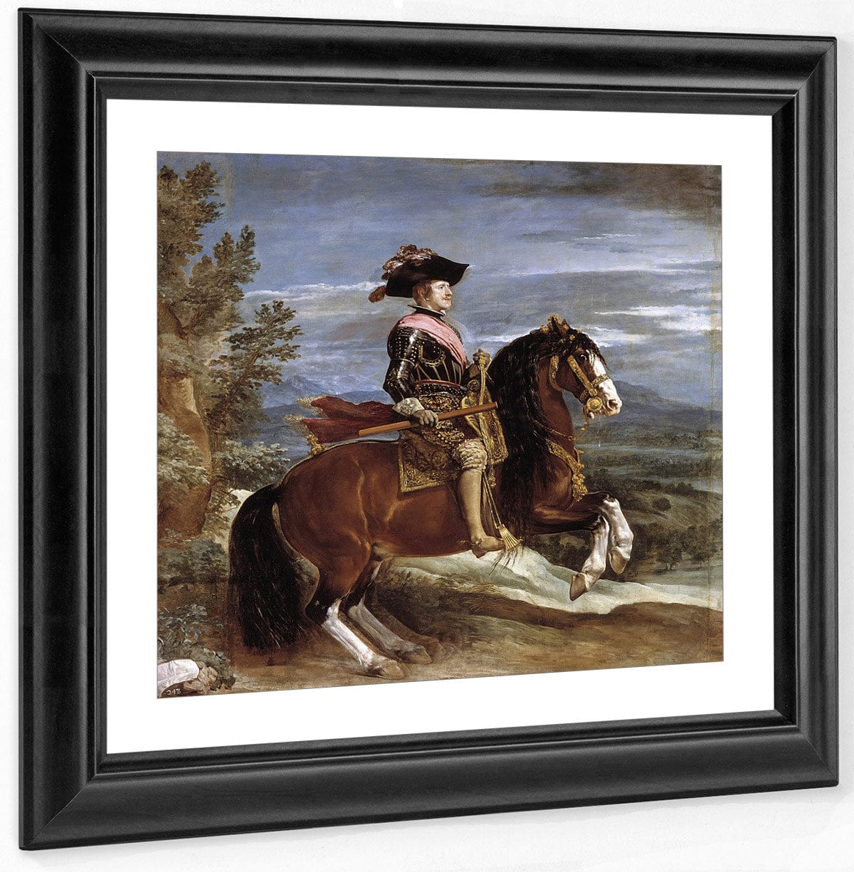 Equestrian Portrait Of Philip Iv By Diego Velazquez - Image 2