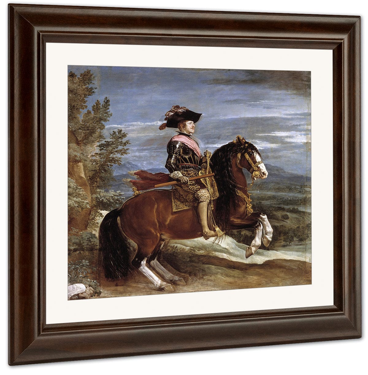 Equestrian Portrait Of Philip Iv By Diego Velazquez - Image 3