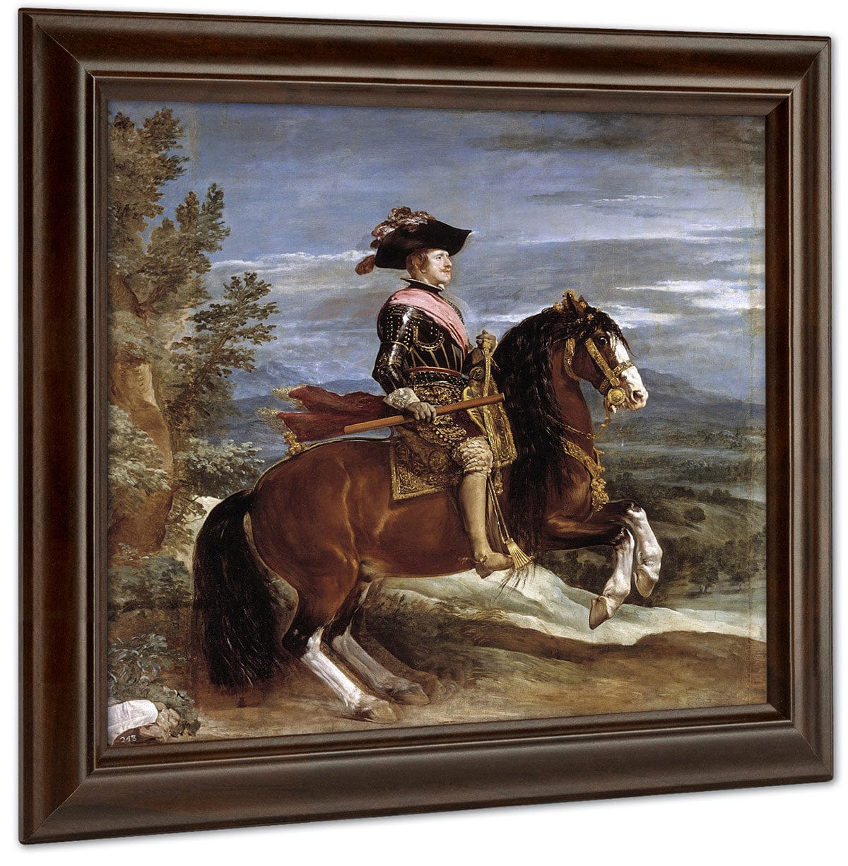 Equestrian Portrait Of Philip Iv By Diego Velazquez - Image 4