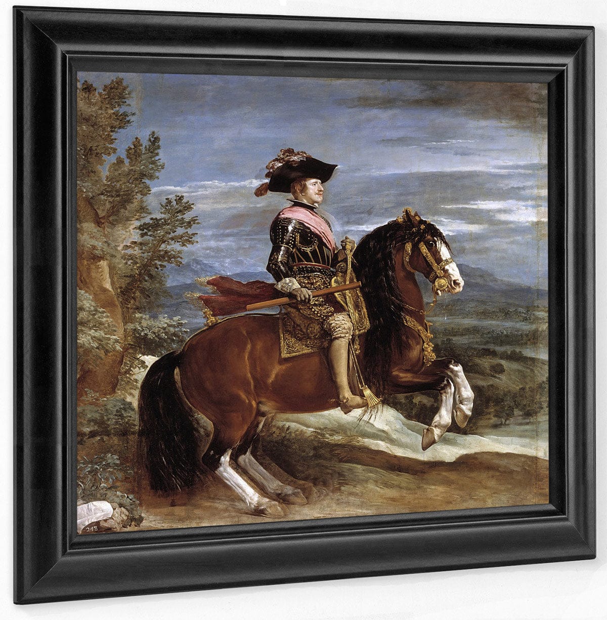 Equestrian Portrait Of Philip Iv By Diego Velazquez - Image 6