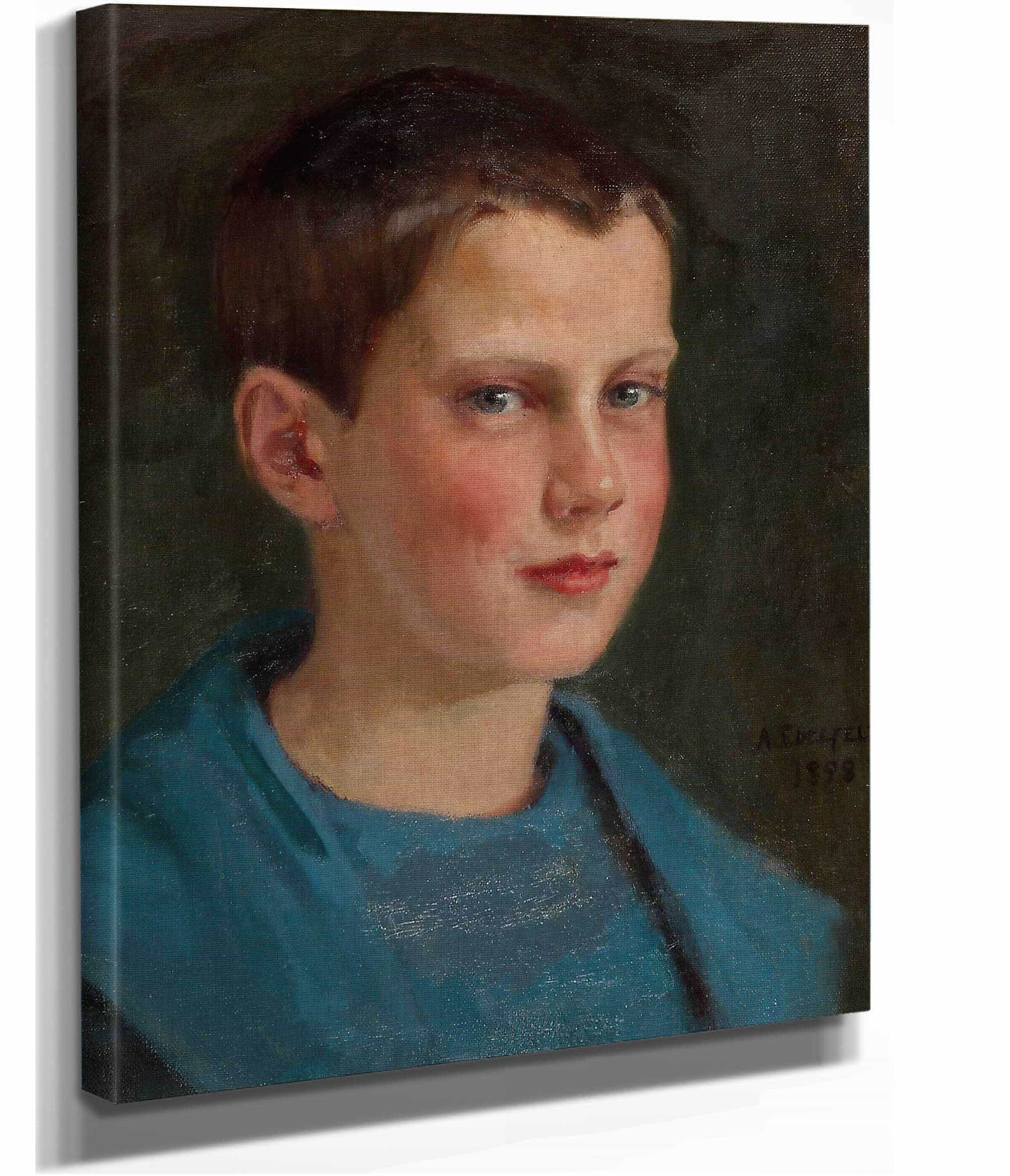 Erik Edelfelt Lapsena by Albert Edelfelt - Image 2