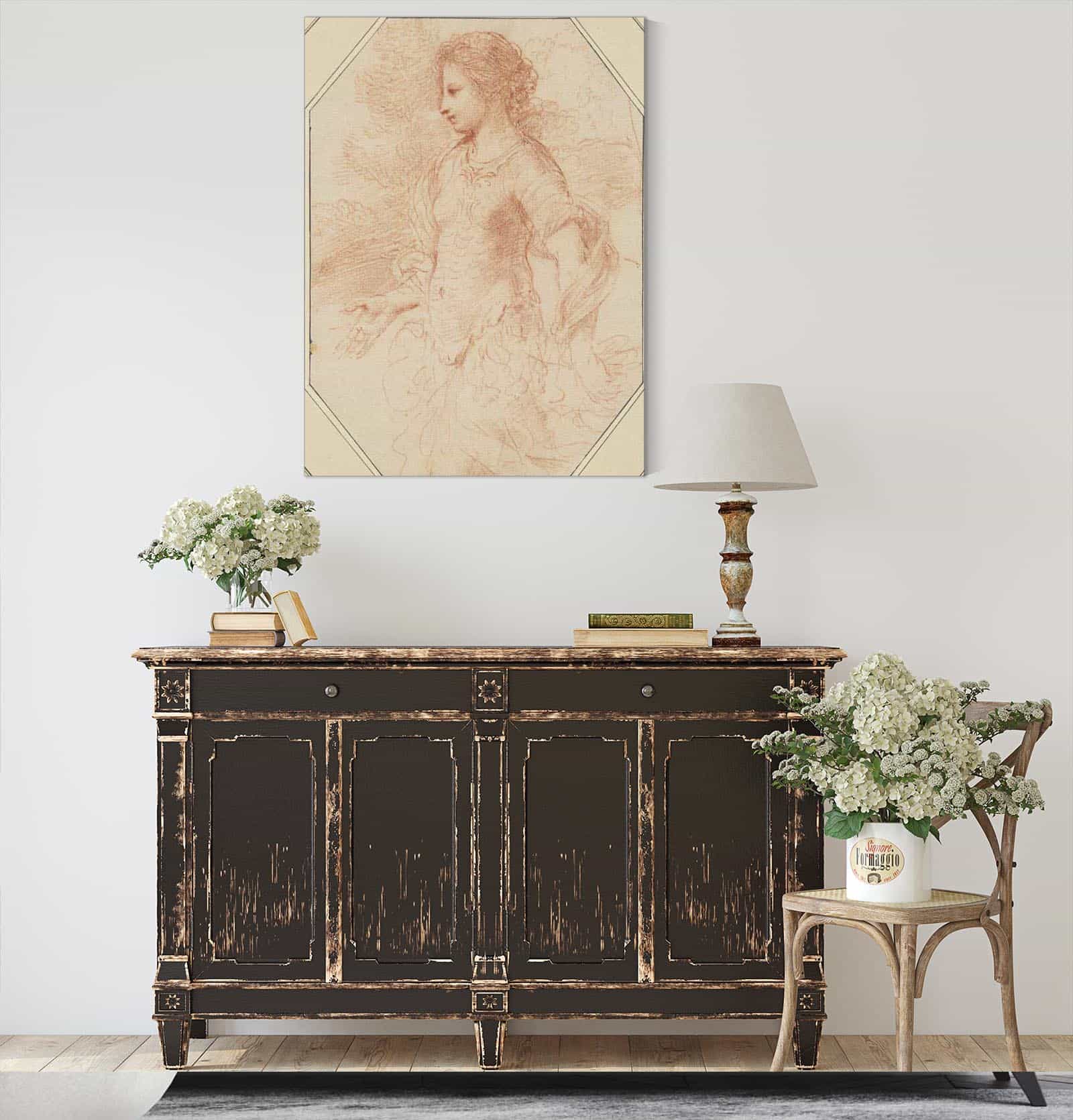 Erminia by Guercino - Image 4