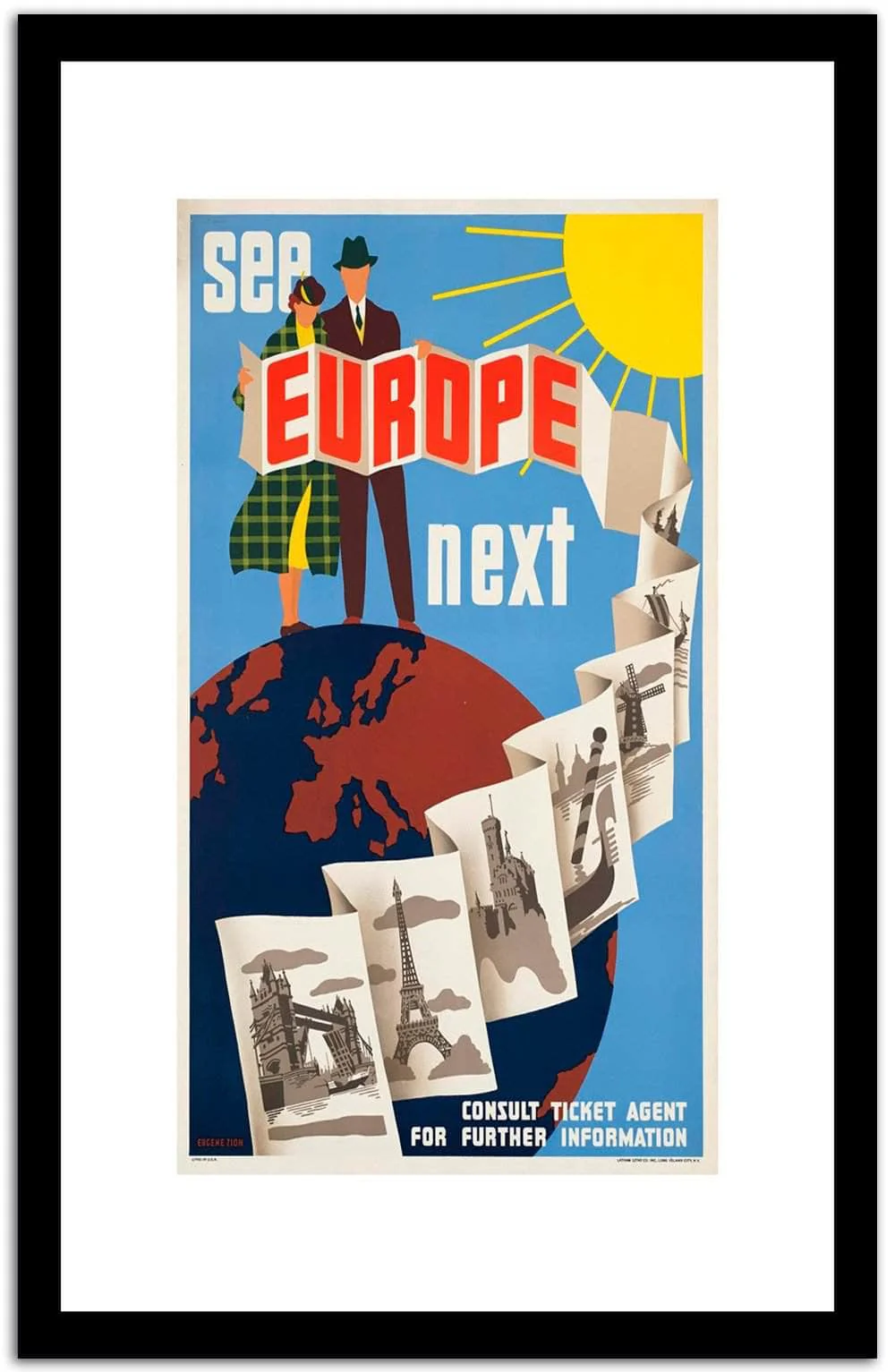Erope Vintage Poster