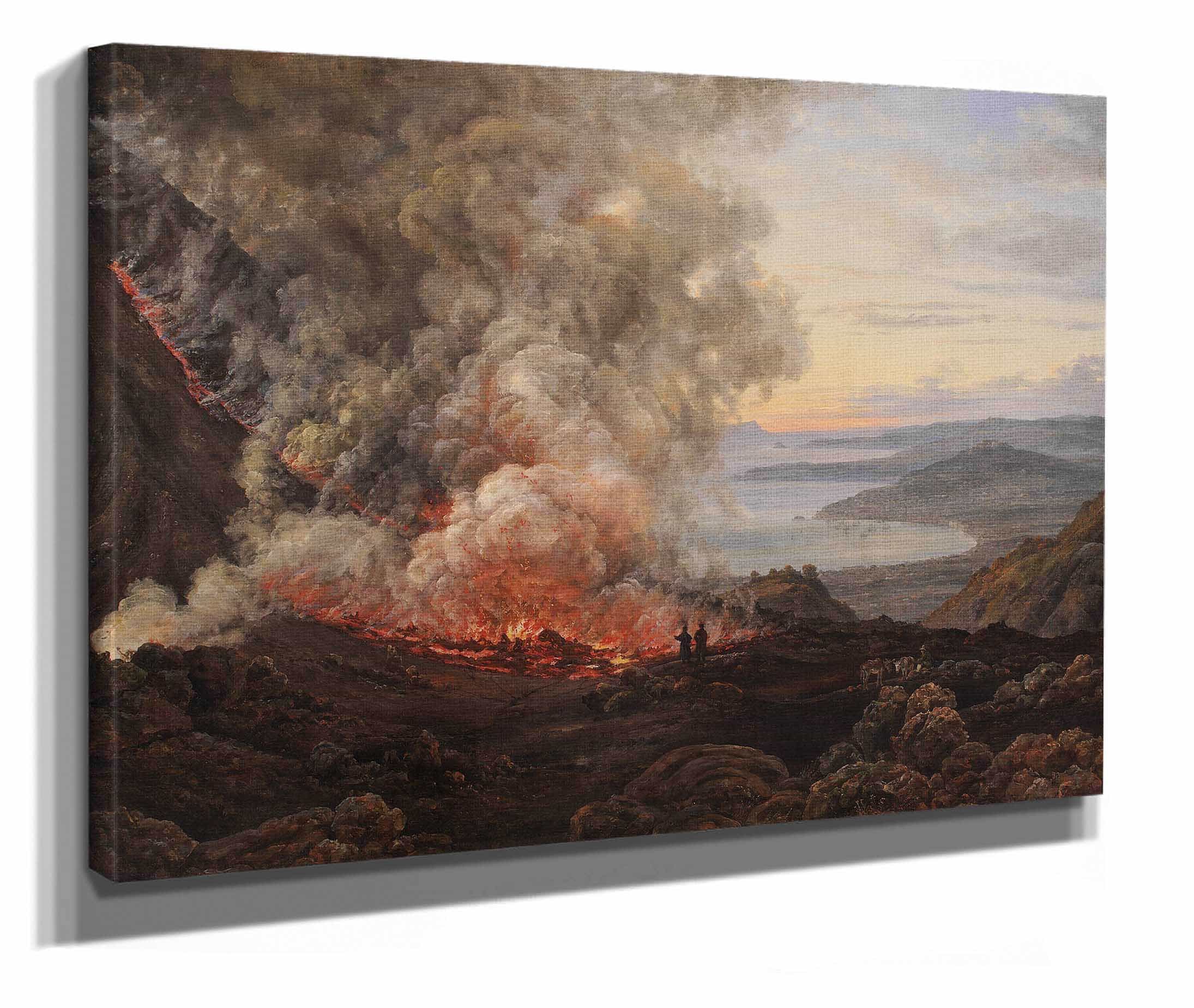 Eruption Of The Volcano Vesuvius by Johan Christian Dahl - Image 2