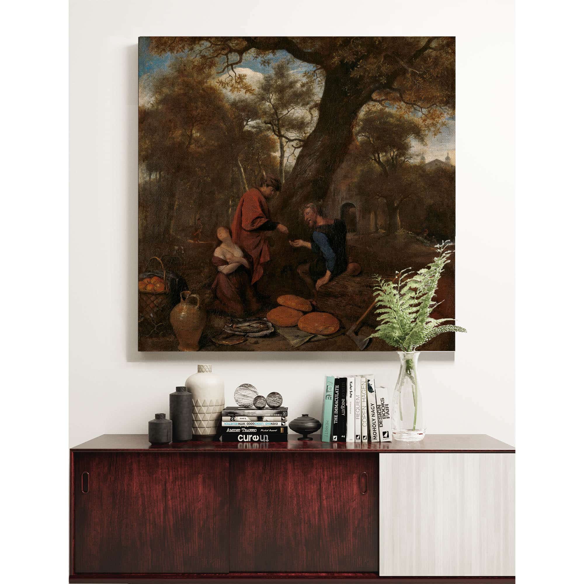 Erysichthon Selling His Daughter by Jan Steen - Image 5