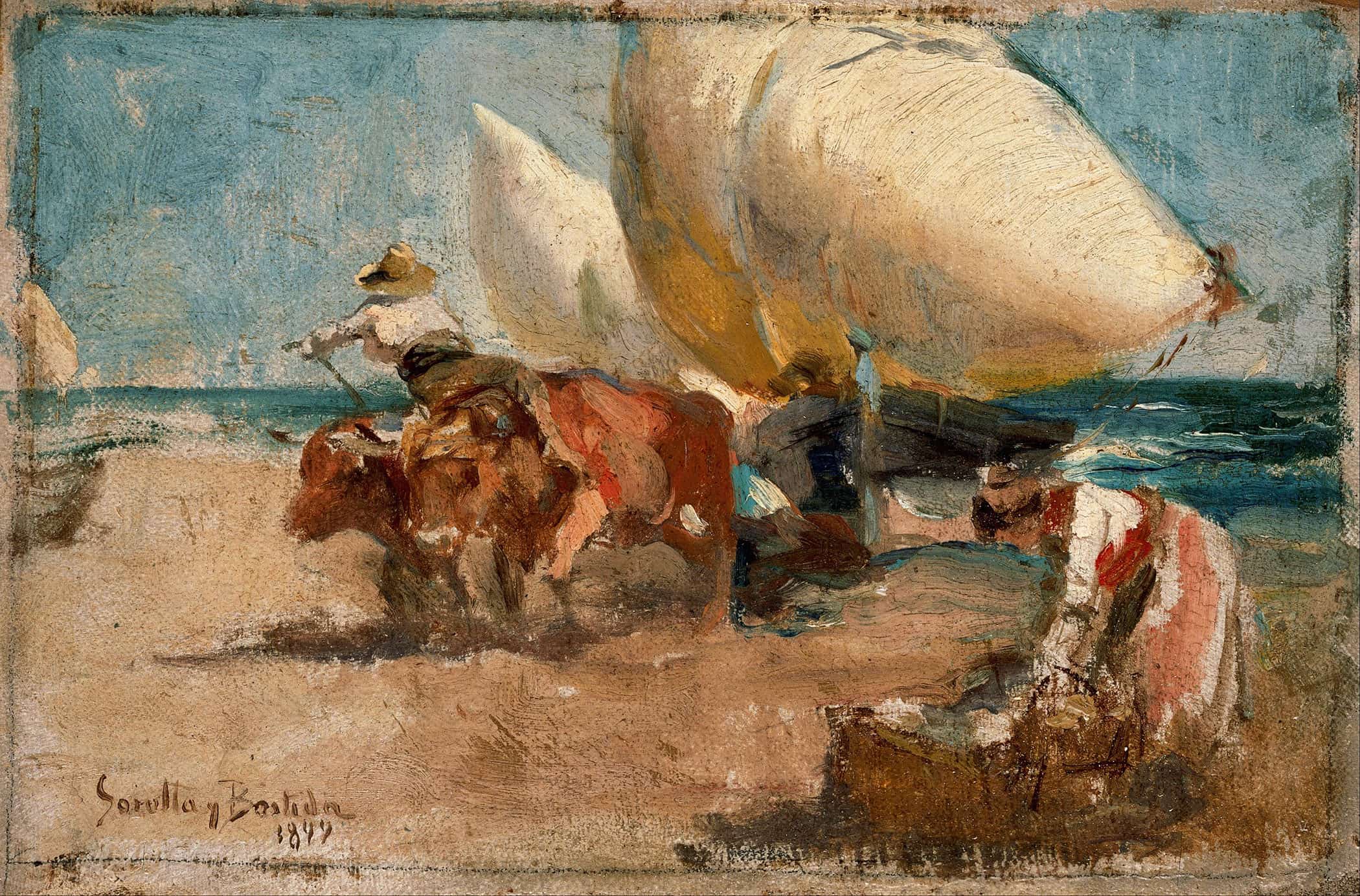 Escena De Playa by Joaquin Sorolla - Image 2