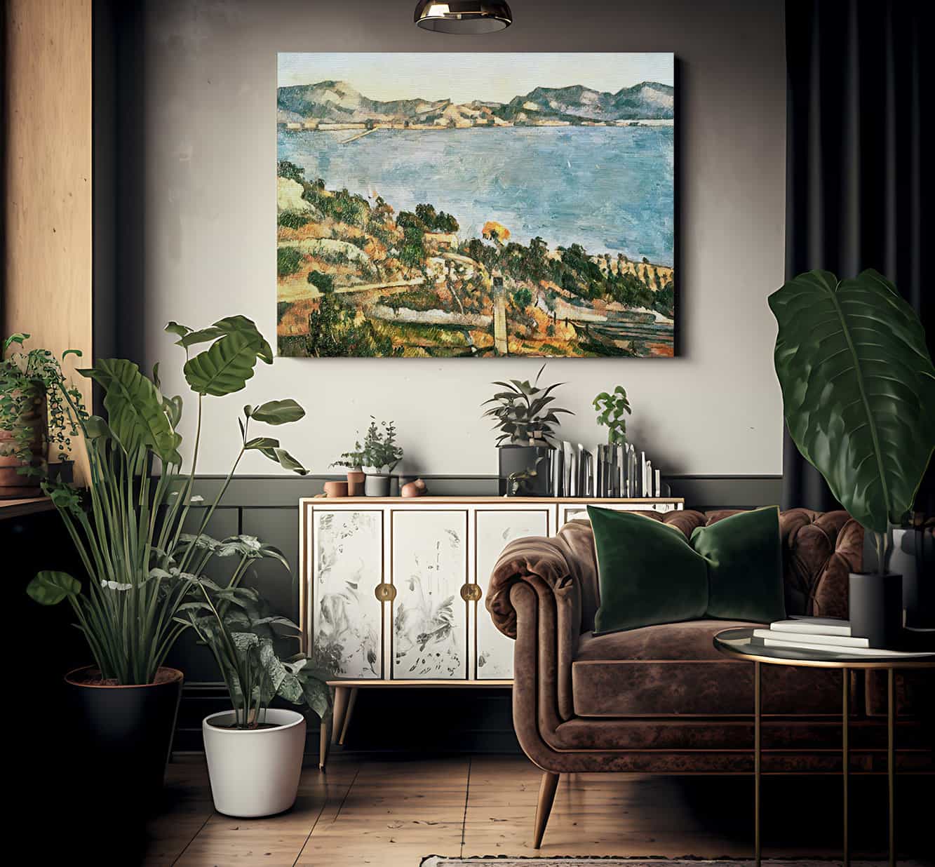 Estaque By Paul Cezanne - Image 2