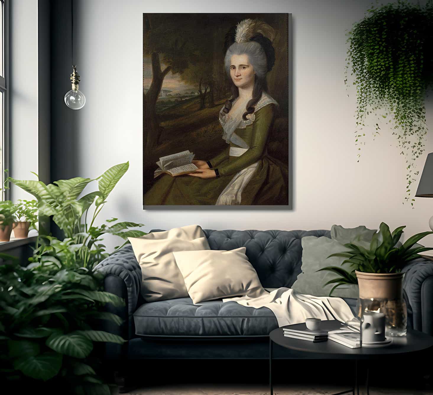 Esther Boardman By Ralph Earl - Image 2