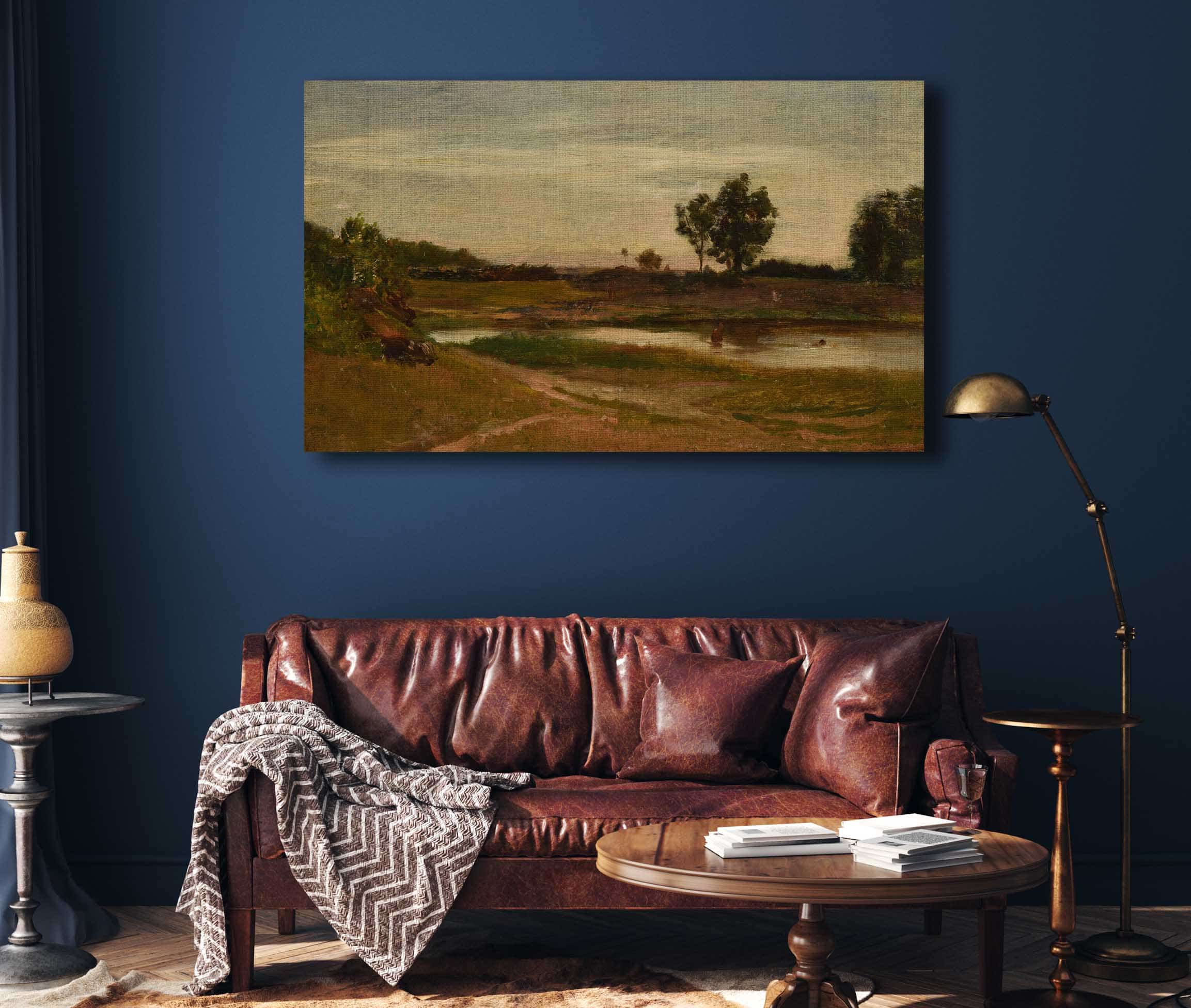 Etang Doptevoz by Charles Francois Daubigny - Image 4