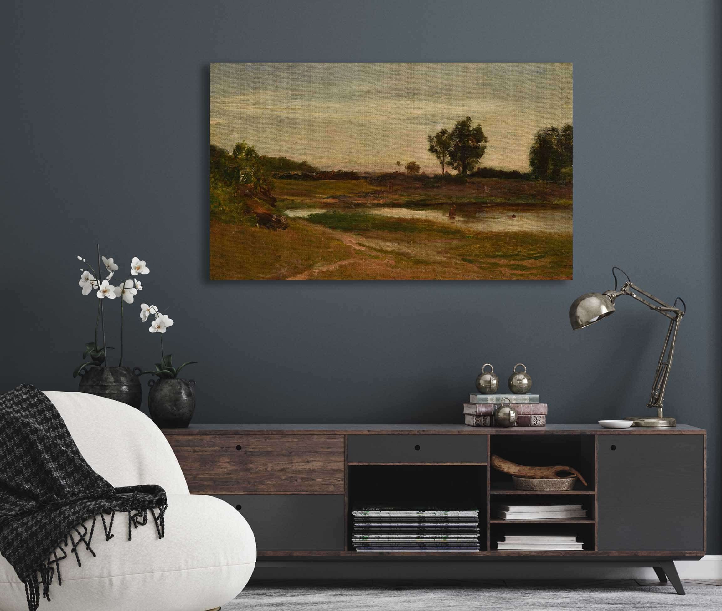 Etang Doptevoz by Charles Francois Daubigny - Image 5