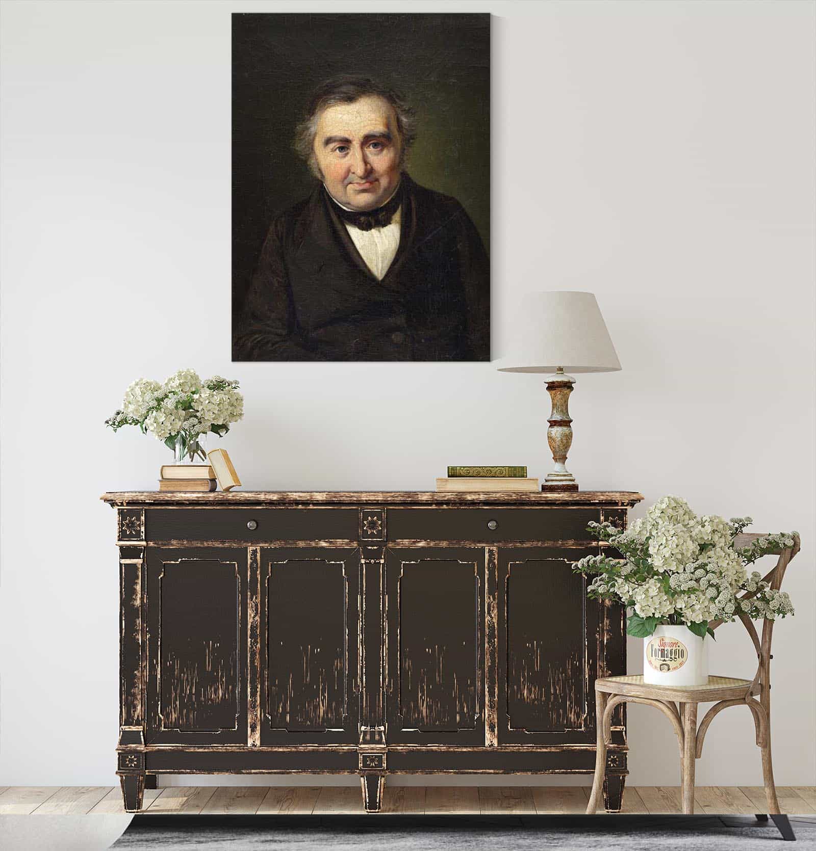 Etatsrad Ml Nathanson by Wilhelm Marstrand - Image 4