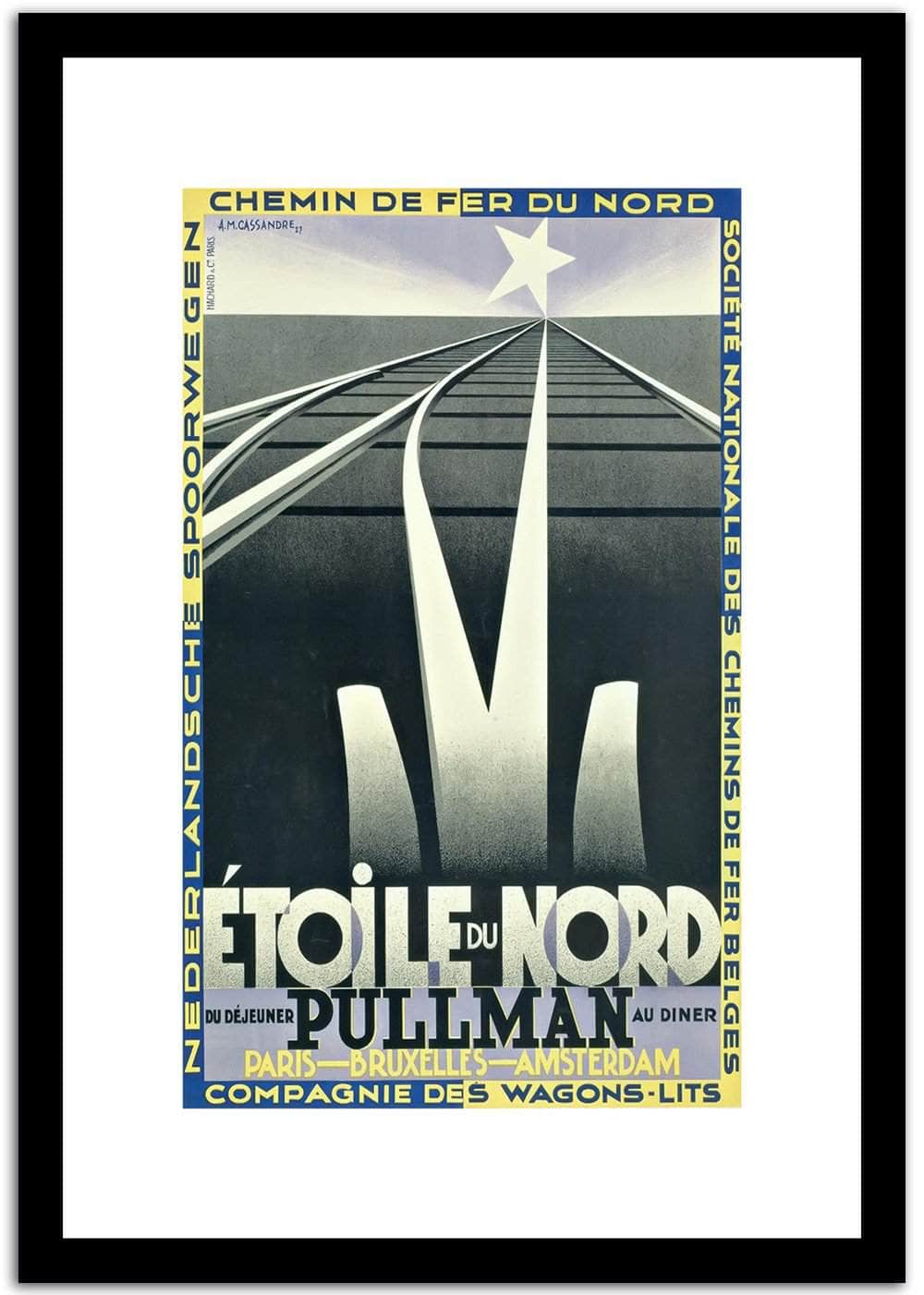 Etoile Nord  Vintage Poster