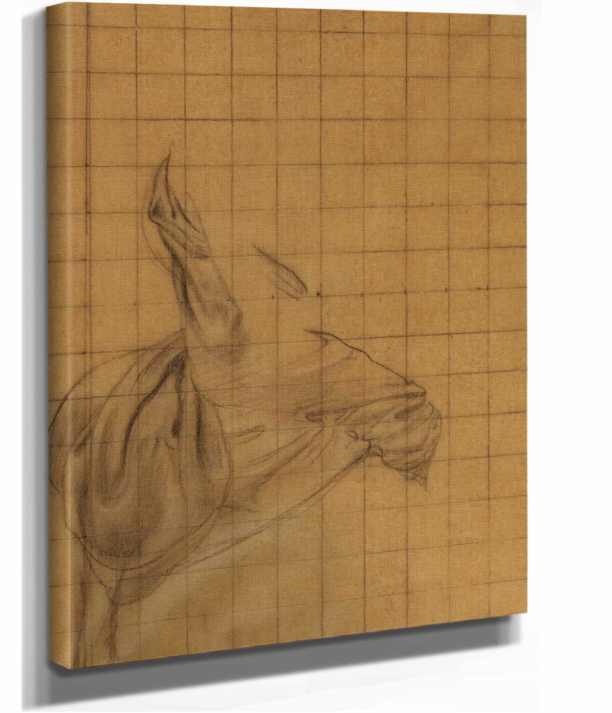 Etude De Draperie by Pierre Puvis De Chavannes - Image 7