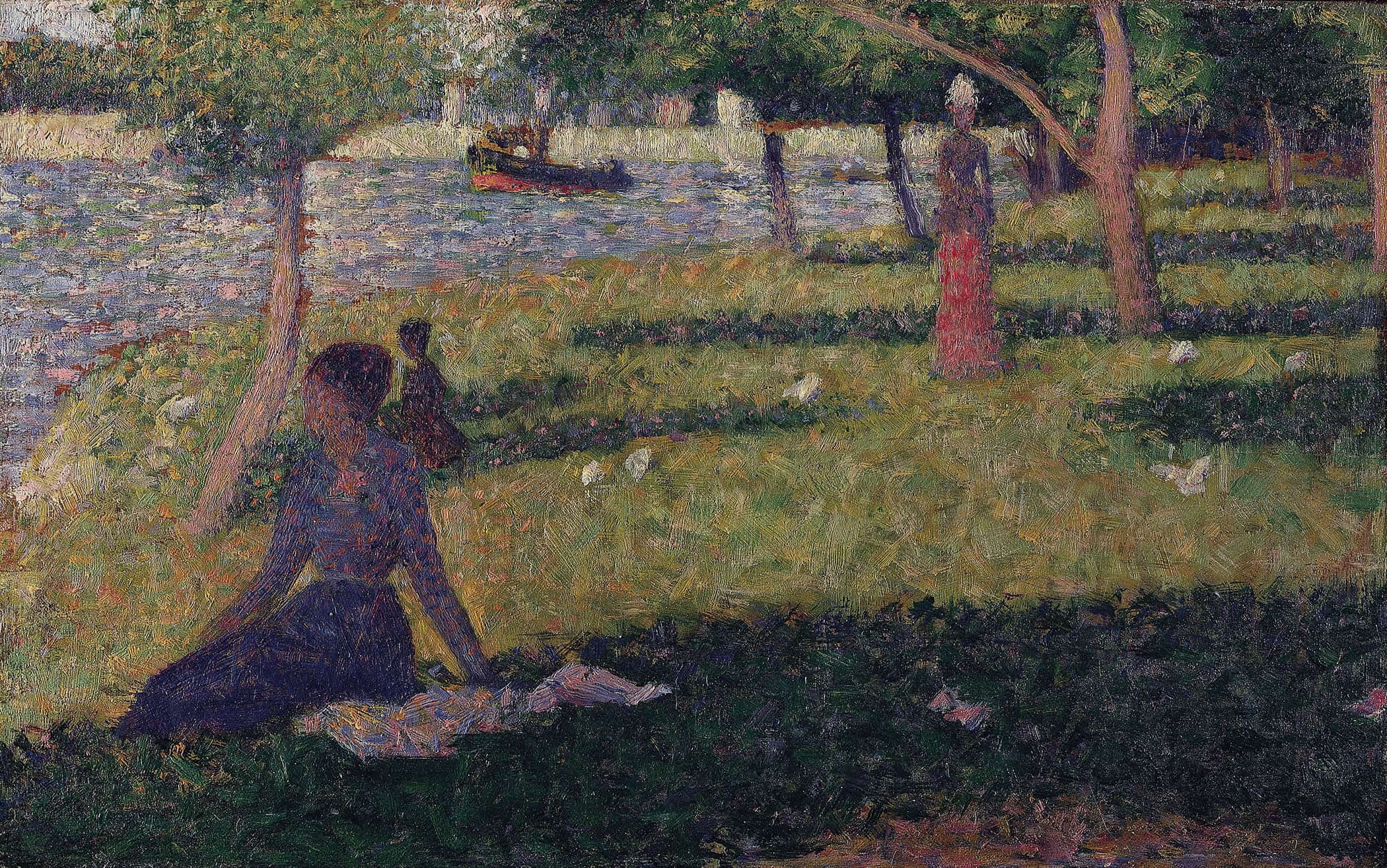Etude Pour La Grande Jatte Study For La Grande Jatte Between And by Georges Seurat - Image 2