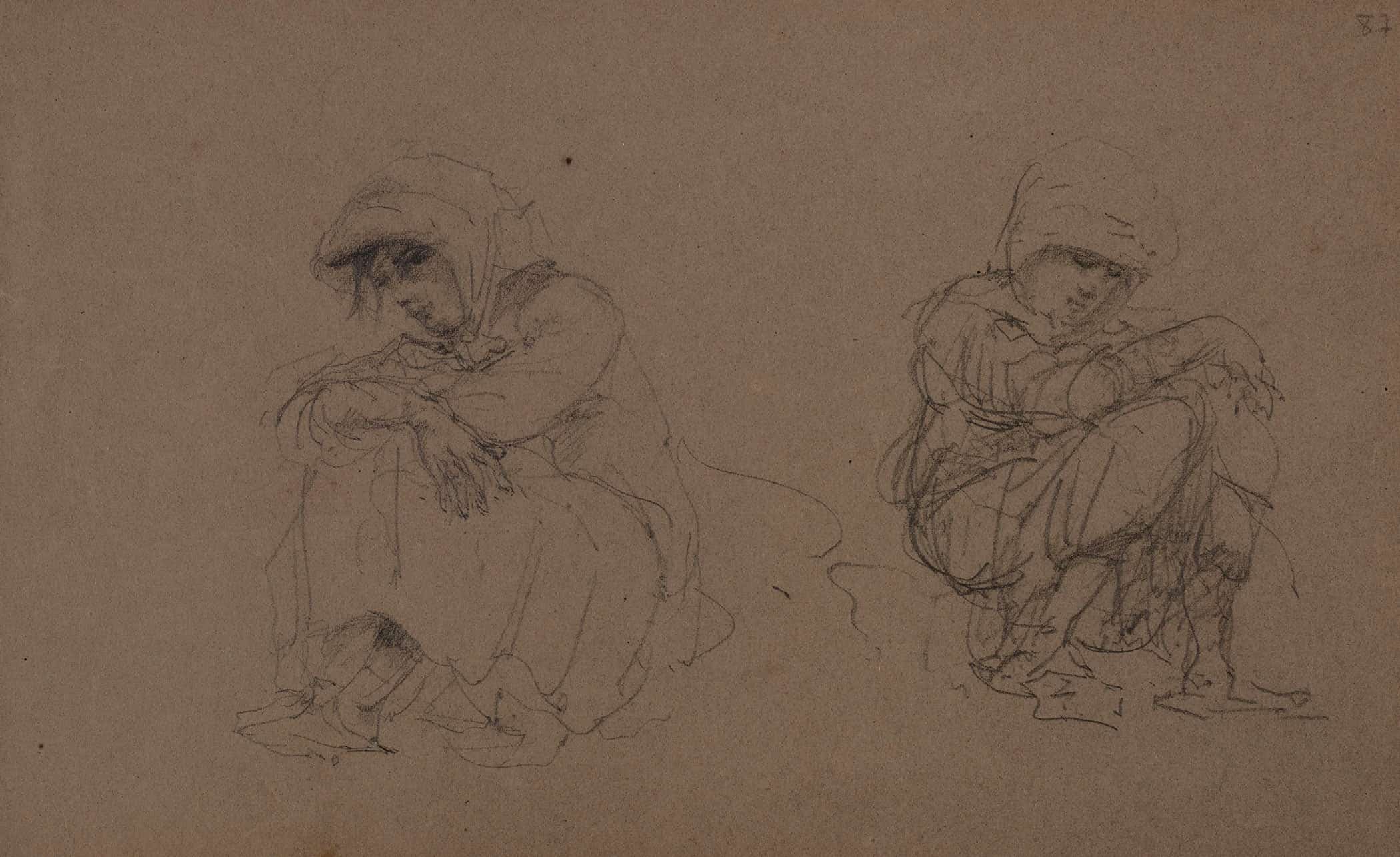 Etudes De Femmes Assises by Henri De Toulouse Lautrec - Image 2