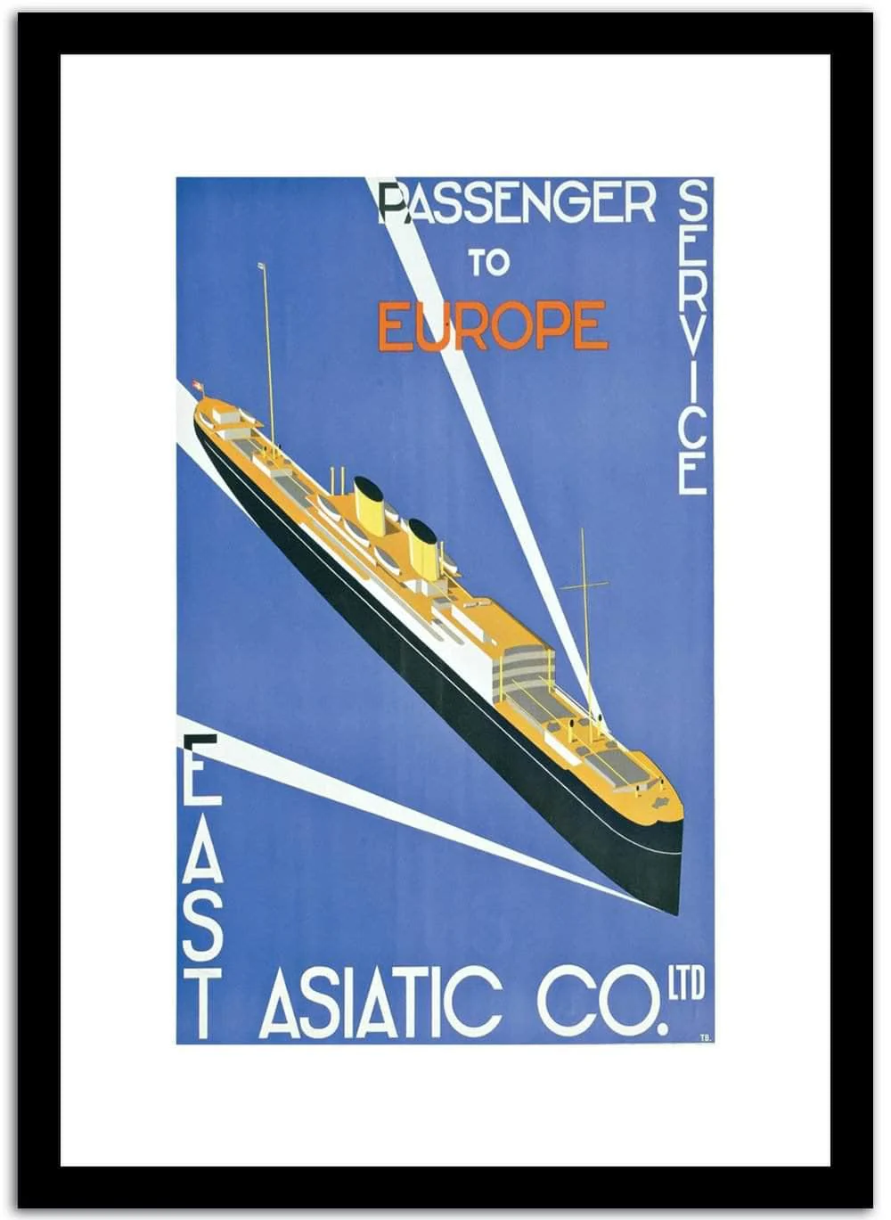 Europe Vintage Poster