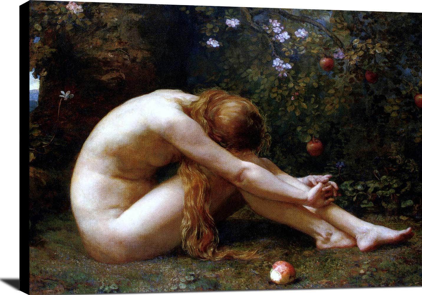Eve Painting Anna Massey Lea Merritt Canvas Art - Image 2