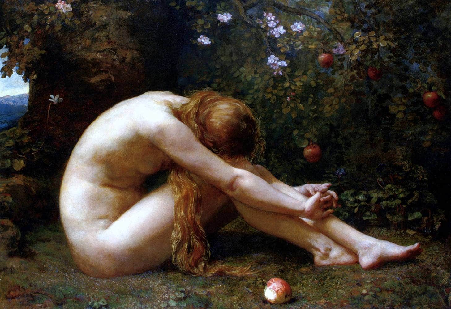 Eve Painting Anna Massey Lea Merritt Canvas Art - Image 5