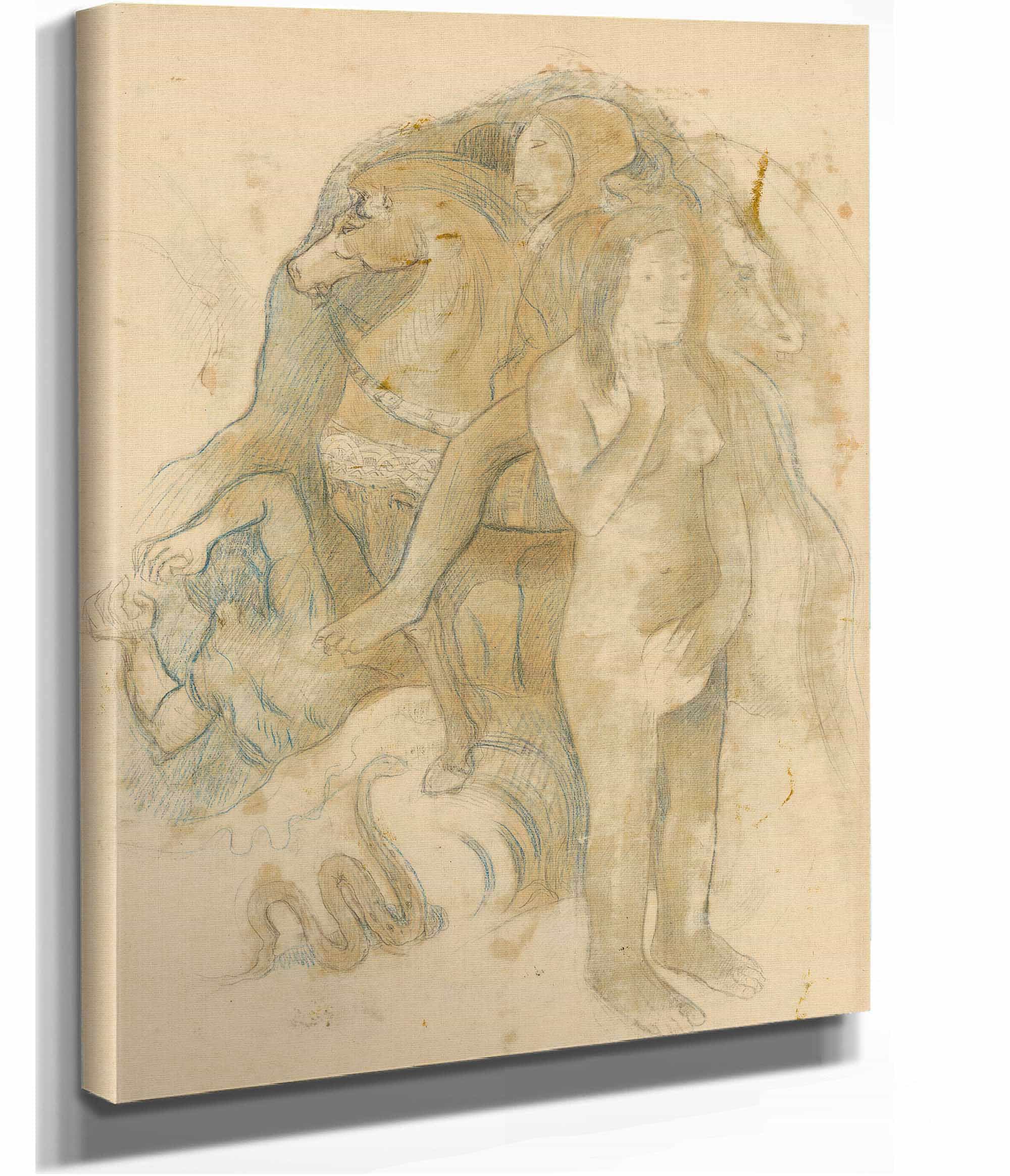 Eve The Nightmare   by Paul Gauguin - Image 3