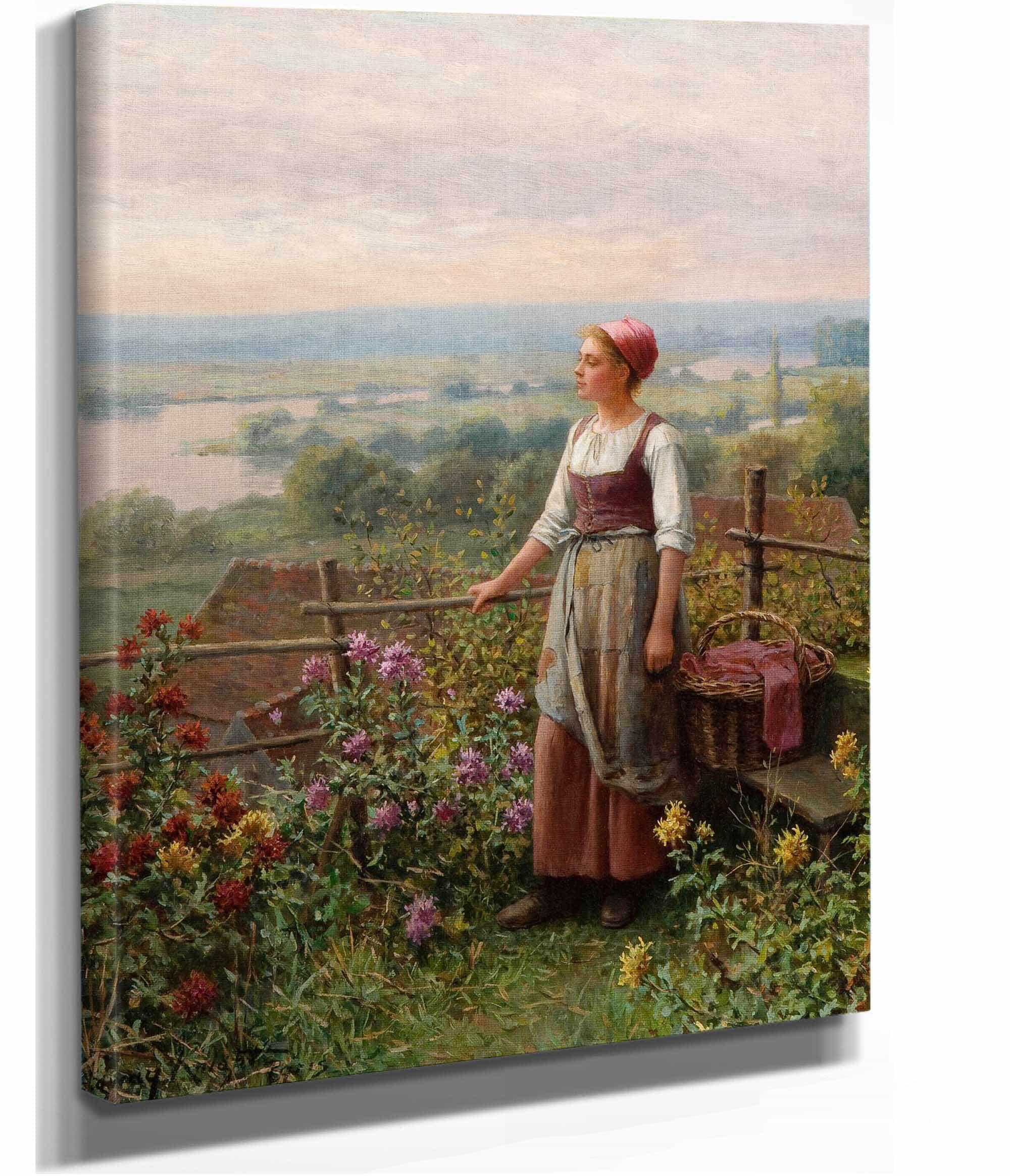 Evening At Chantemesle by Daniel Ridgway Knight - Image 2
