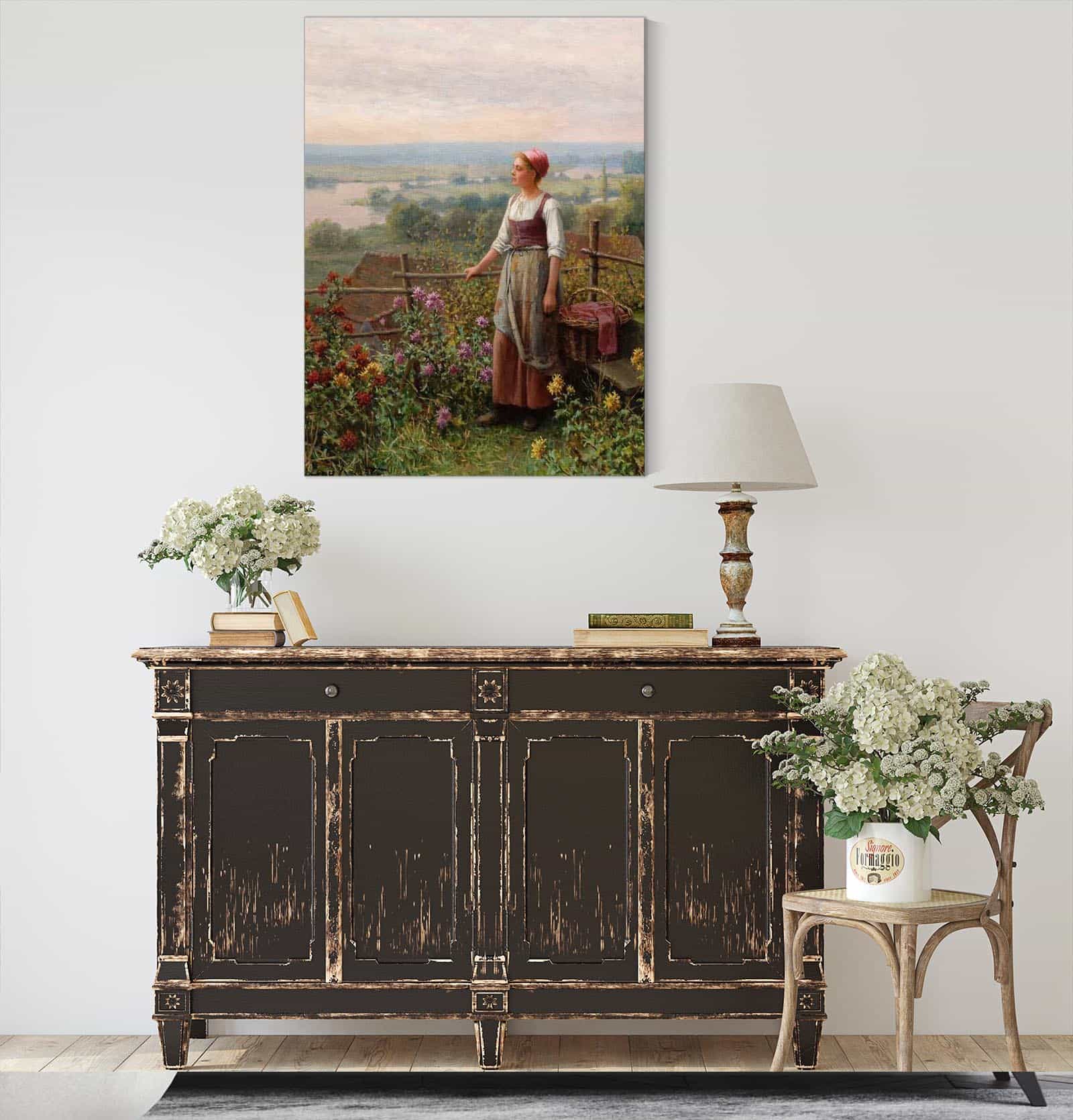 Evening At Chantemesle by Daniel Ridgway Knight - Image 4