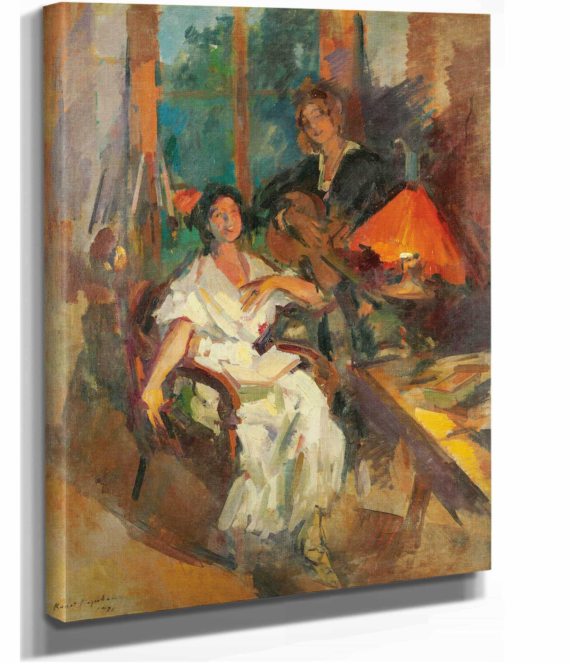 Evening Duet by Konstantin Alexeevich Korovin - Image 2