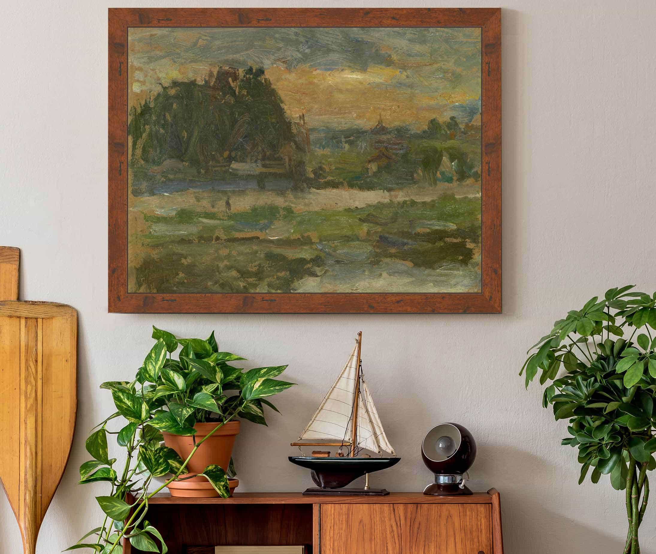 Evening On The Seine by Walter Kurt Wiemken - Image 3