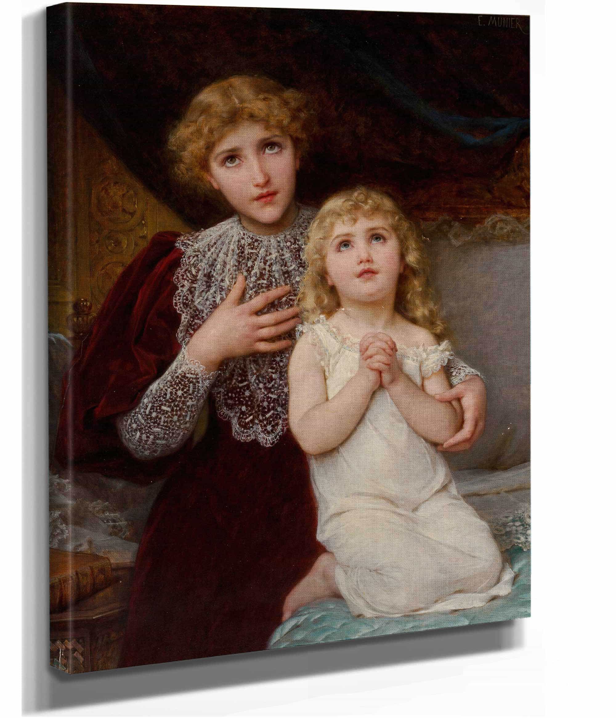 Evening Prayer by Emile Munier - Image 2