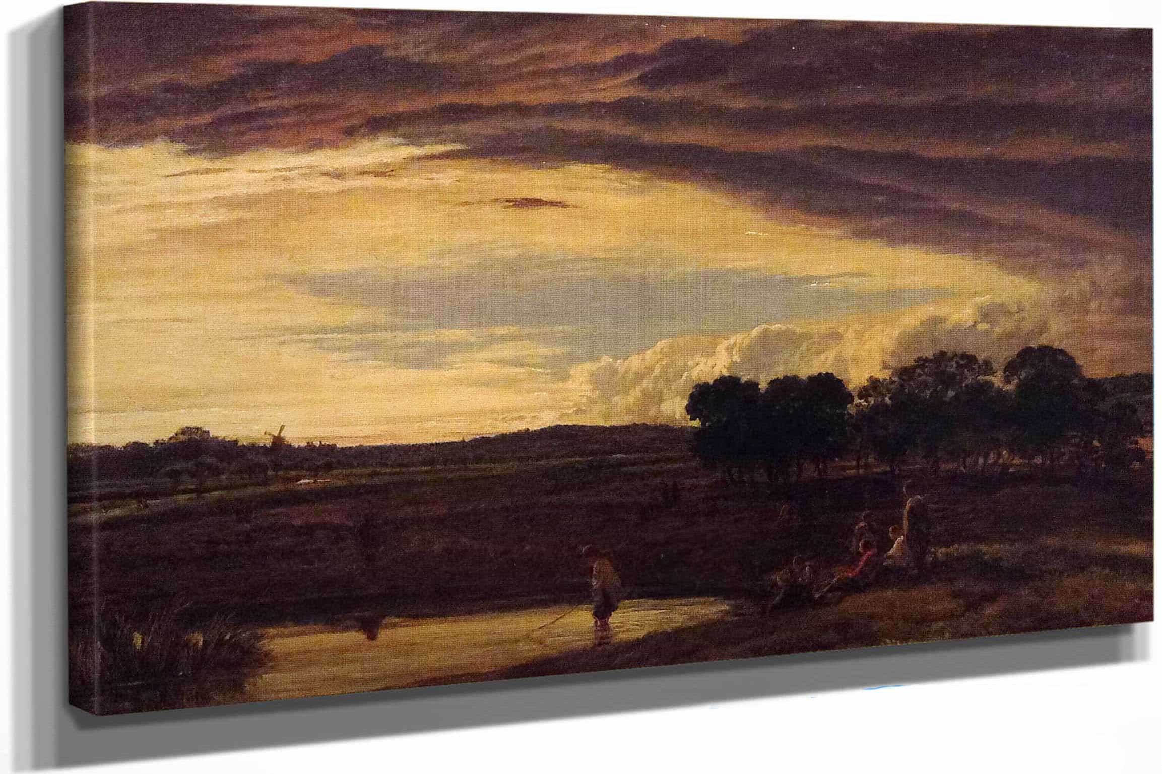 Evening Storm Clearing Off by John Linnell