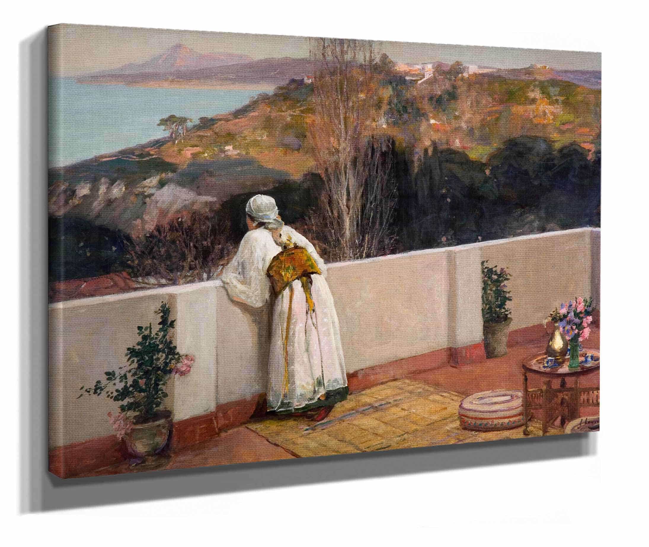 Evening Tangiers by Sir John Lavery - Image 2