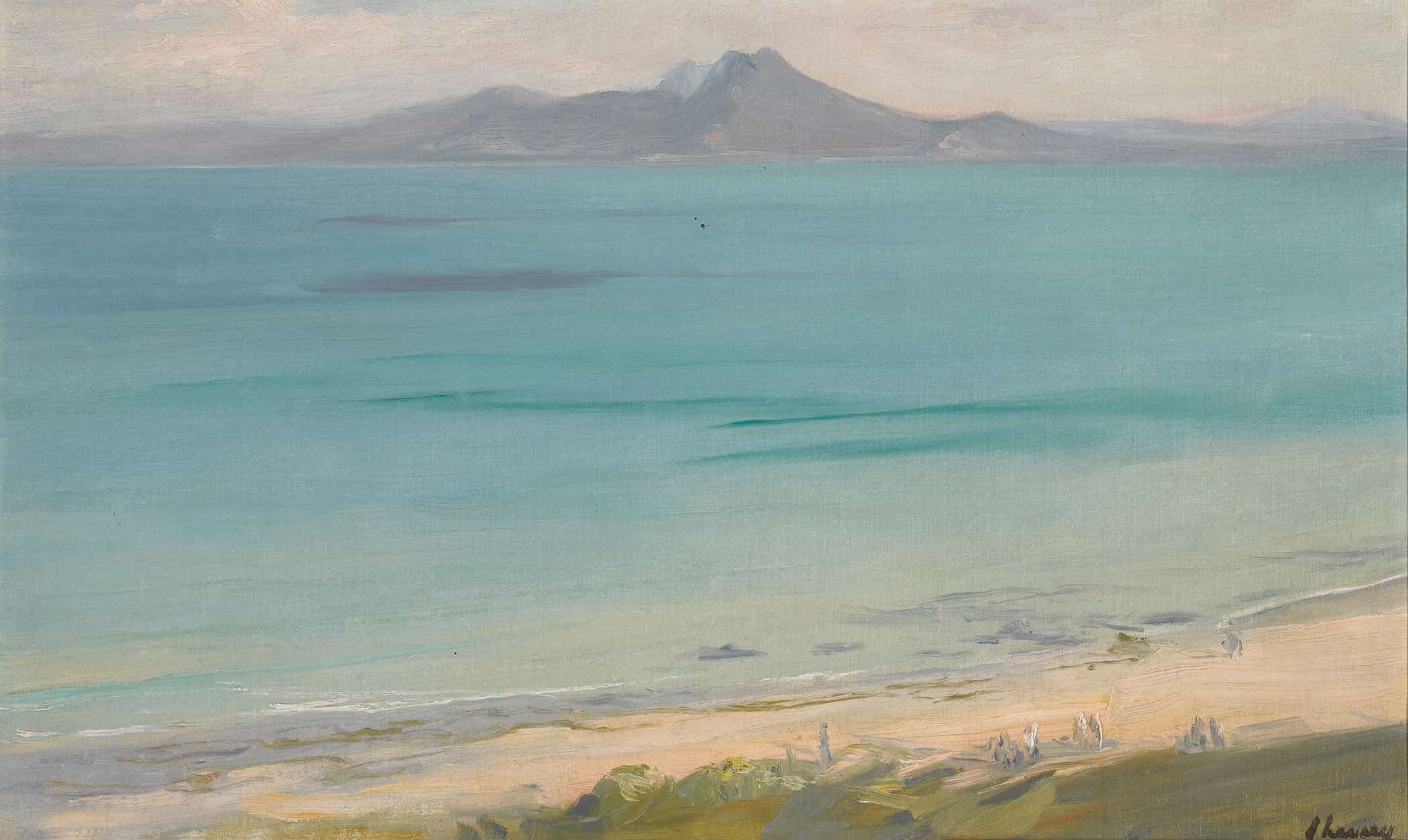 Evening The Bay Of Tunis by Sir John Lavery - Image 2