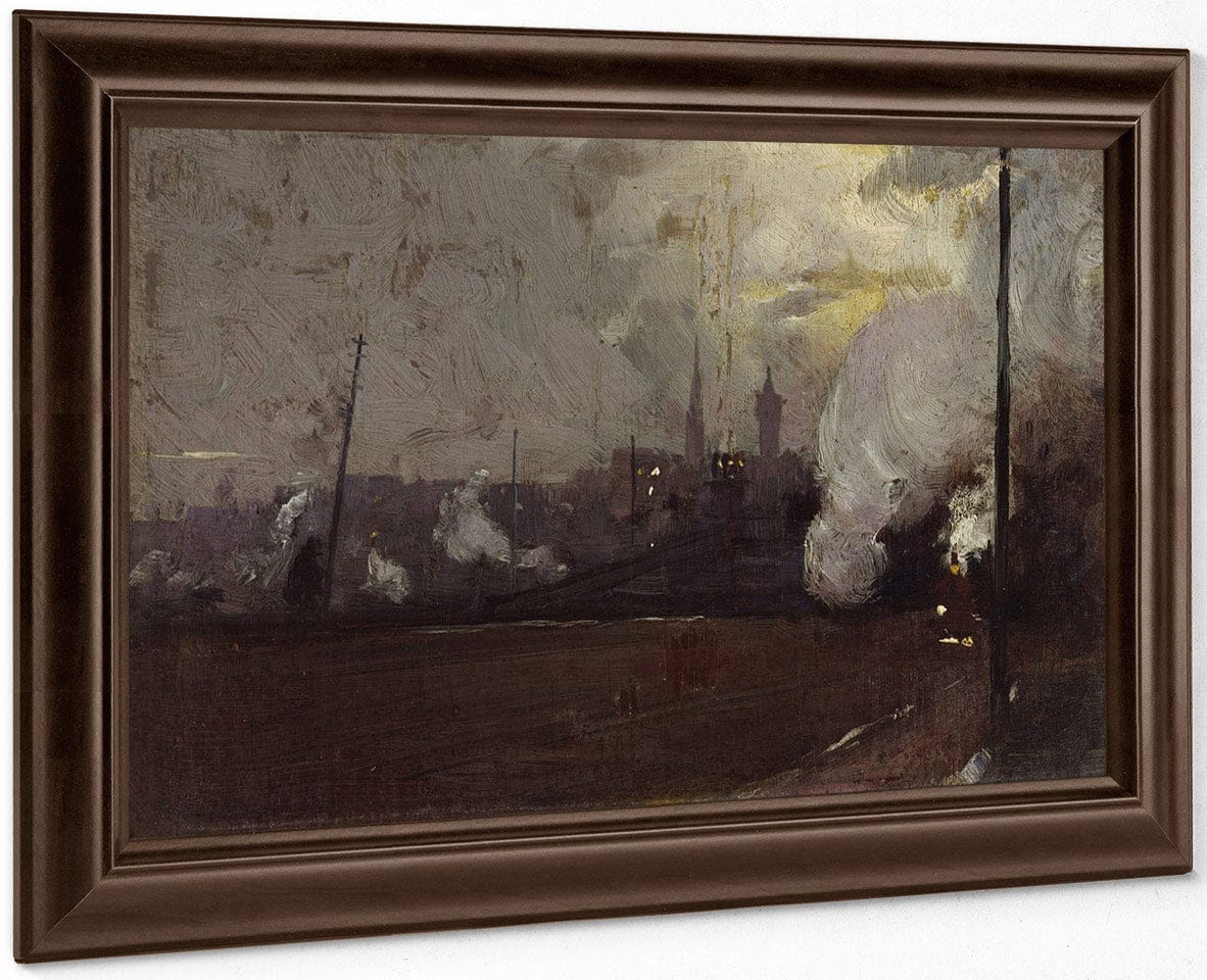 Evening Train To Hawthorn By Tom Roberts - Image 6