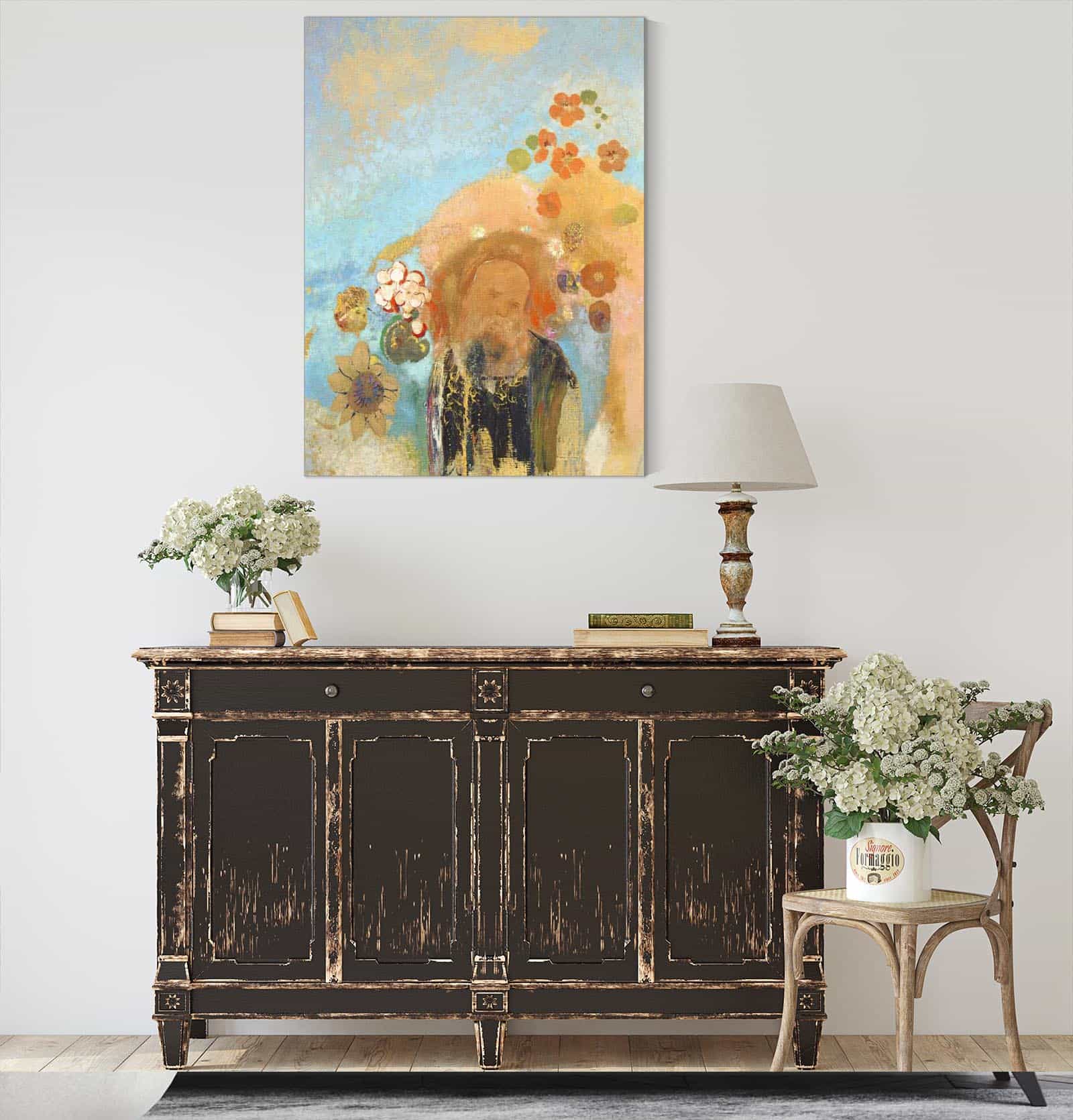 Evocation Of Roussel by Odilon Redon - Image 4