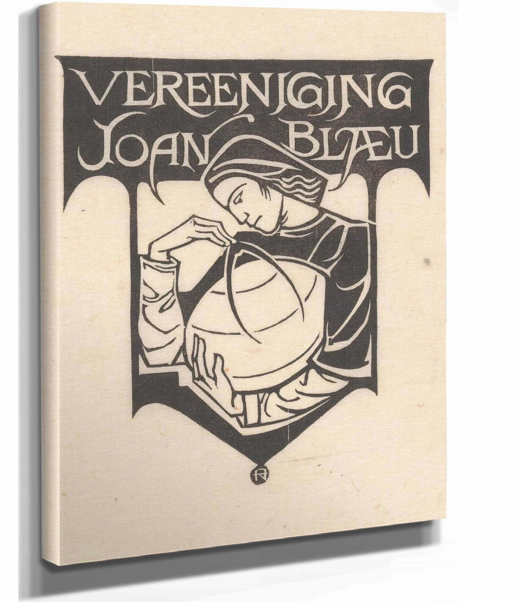 Ex Libris Van De Vereeniging Joan Blaeu by Richard Nicolaus Roland Holst - Image 2