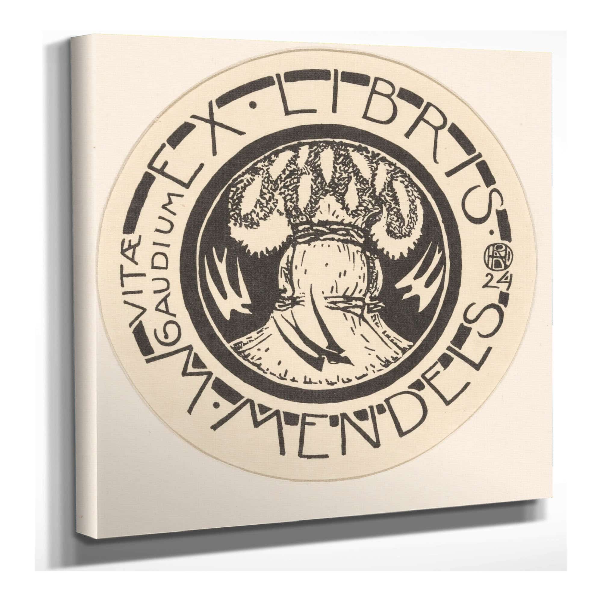 Ex Libris Van Maurits Mendels by Richard Nicolaus Roland Holst