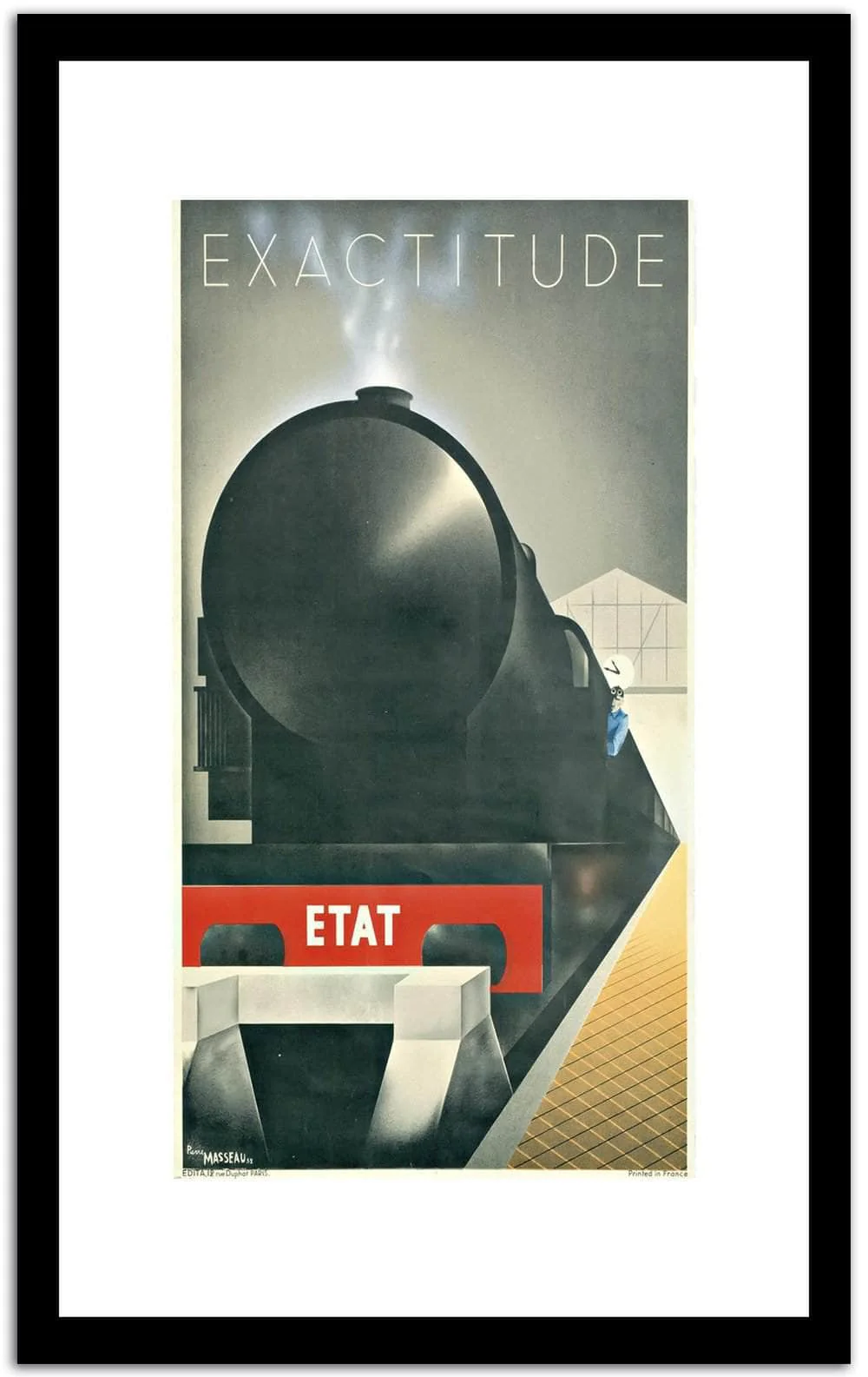 Exact Tude Vintage Poster